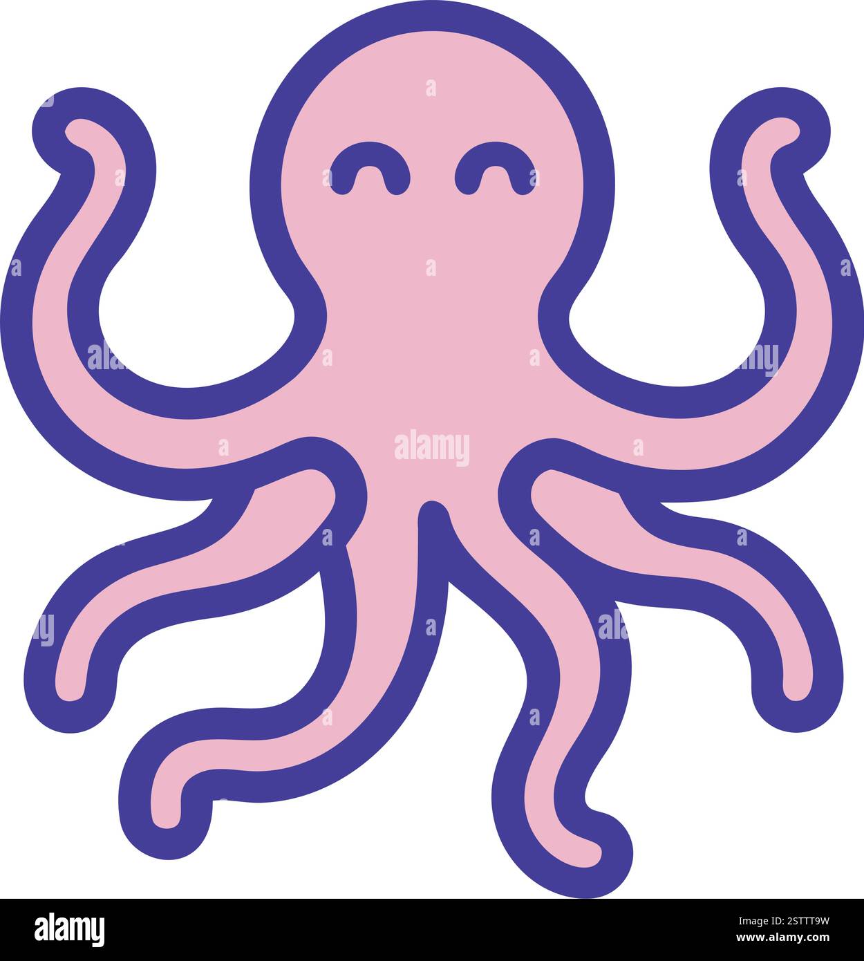 Octopus marine life icon Stock Vector Image & Art - Alamy