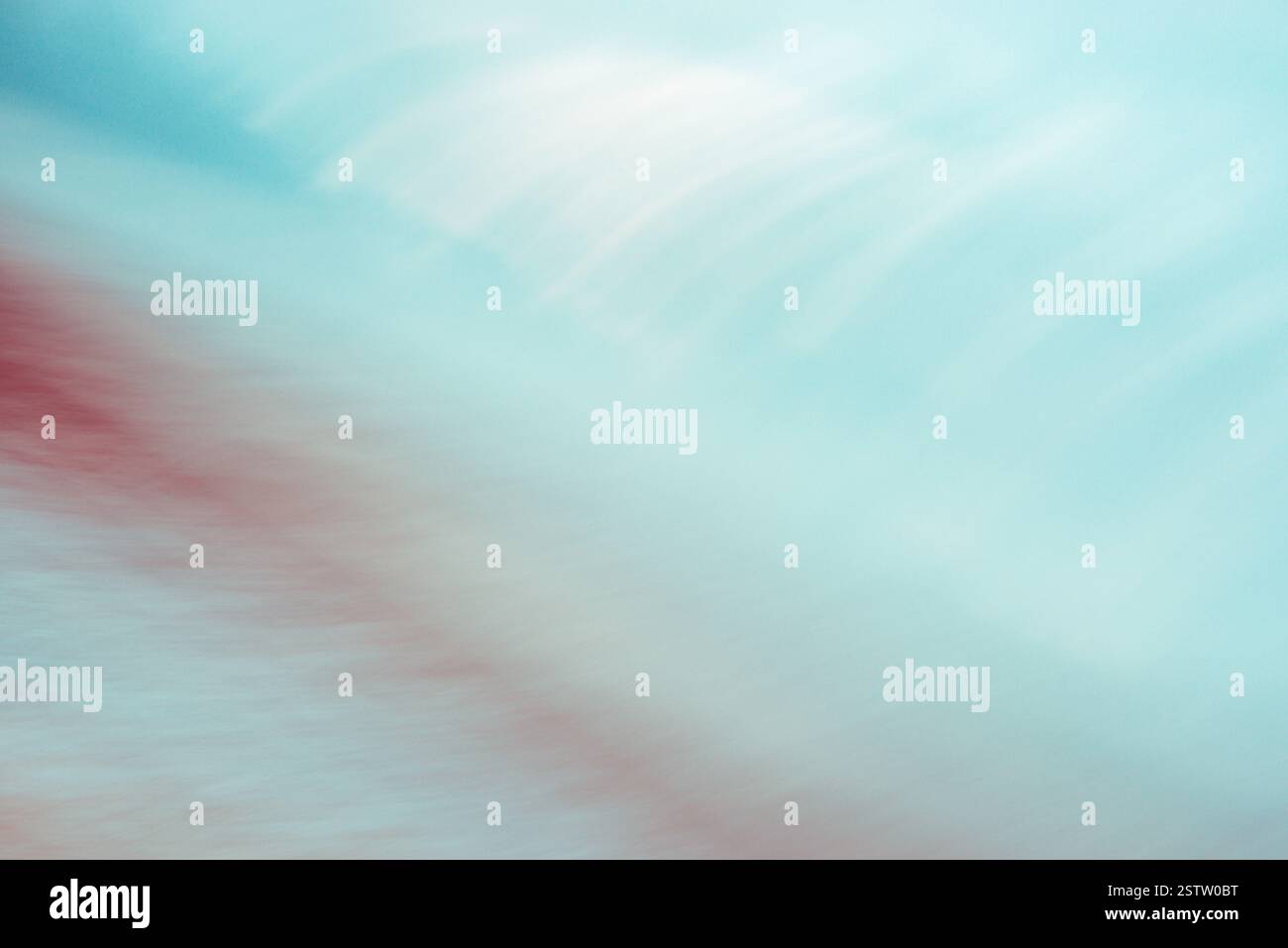 Abstract turquoise and red background Stock Photo