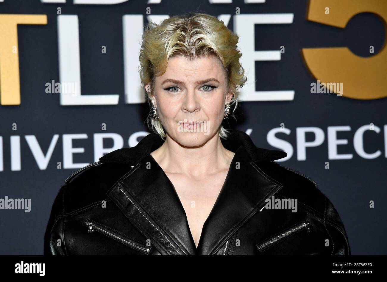 Robyn attends the SNL50: The Anniversary Special at Rockefeller Plaza ...