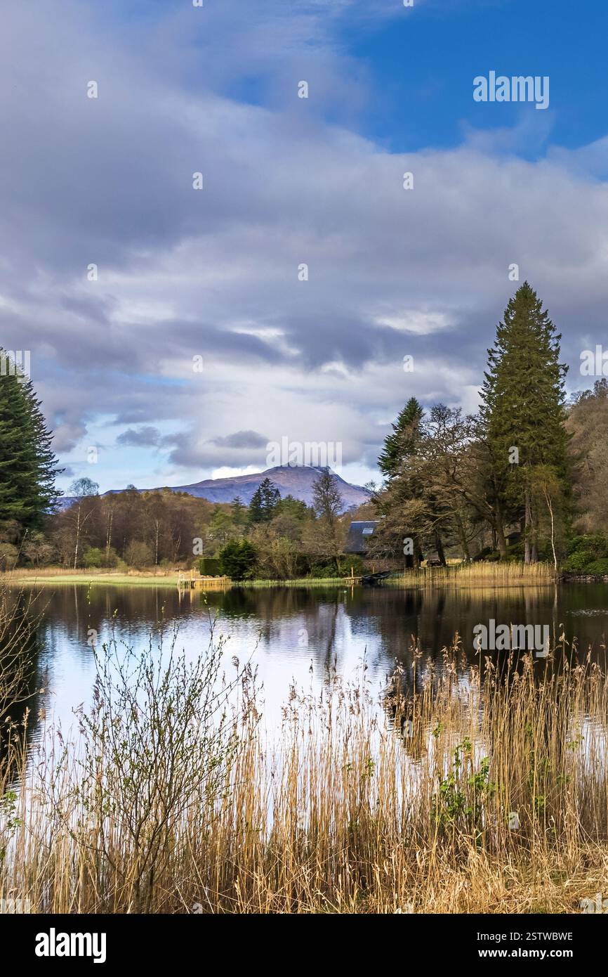 Loch ard Stock Photo