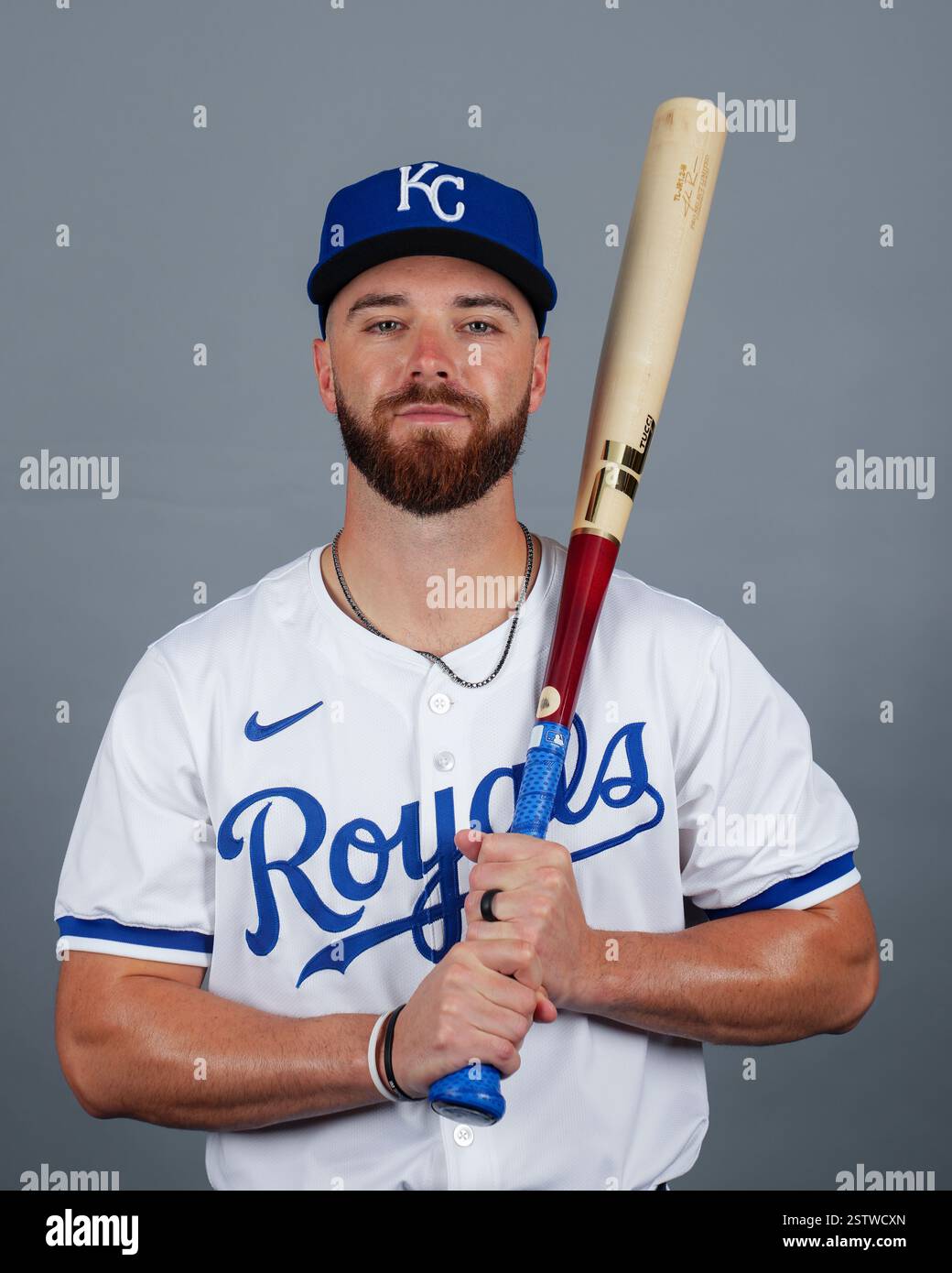 Kc Rave This is a 2025 photo of outfielder John Rave of the Kansas City Royals ...