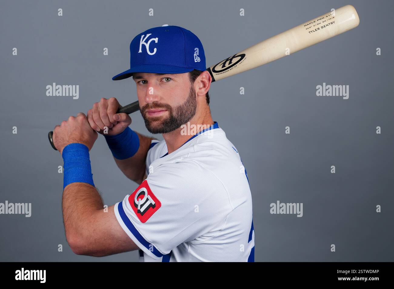 This is a 2025 photo of outfielder Tyler Gentry of the Kansas City ...