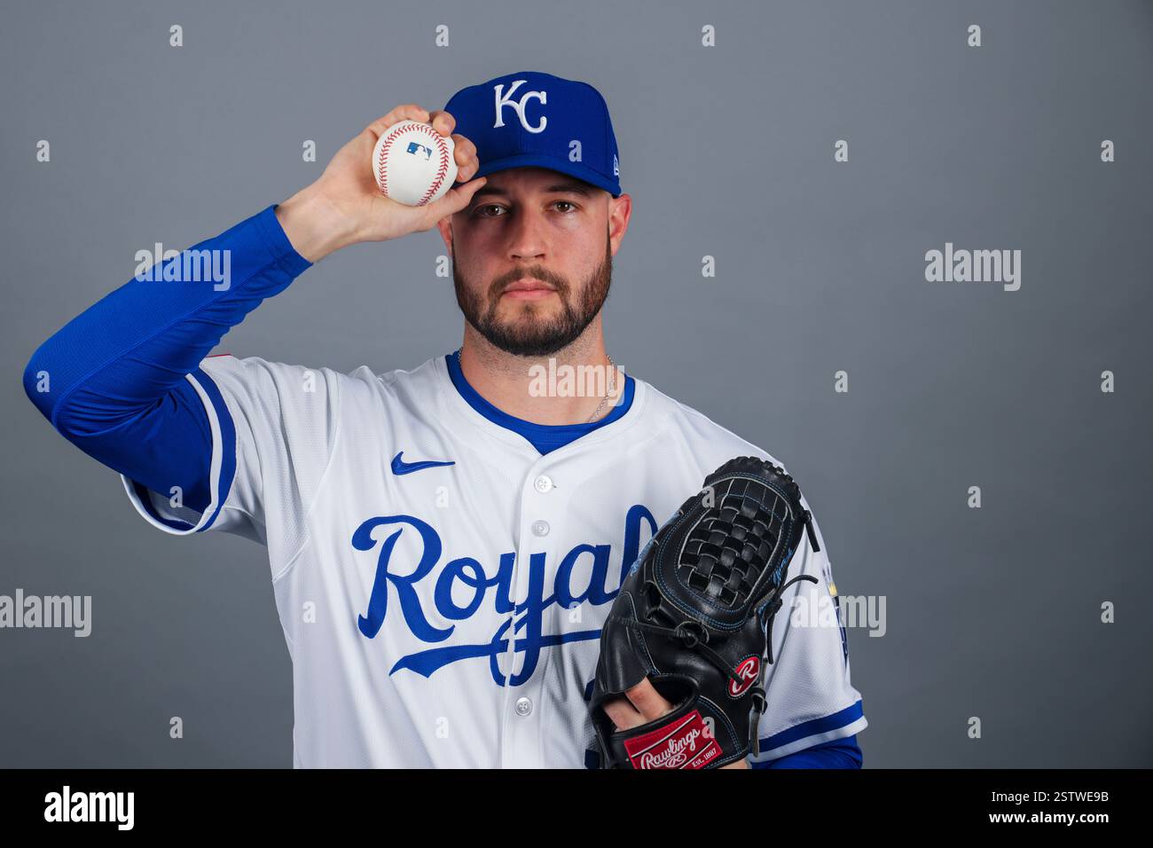 Hatch Baseball This is a 2025 photo of pitcher Thomas Hatch of the Kansas City Royals ...
