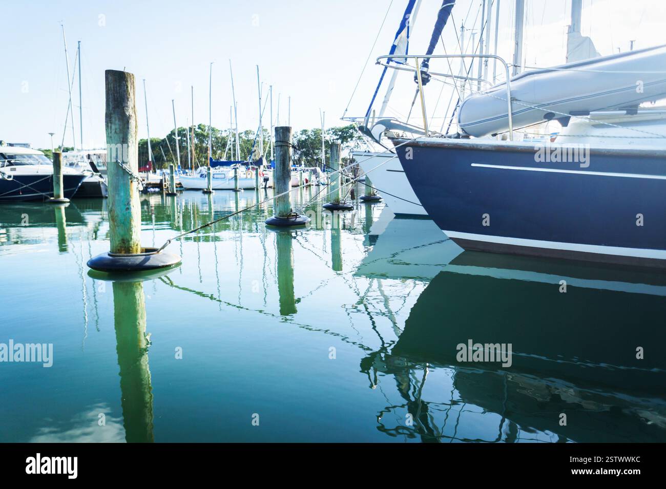 Milford marina hires stock photography and images Alamy