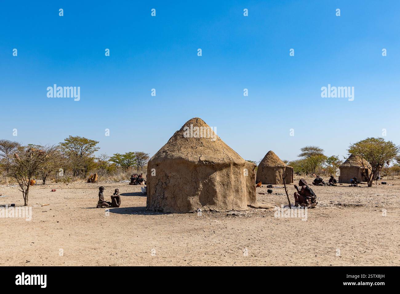 Namibia July 14 2024 Daily Life In A Himba Tribe Village With Kids