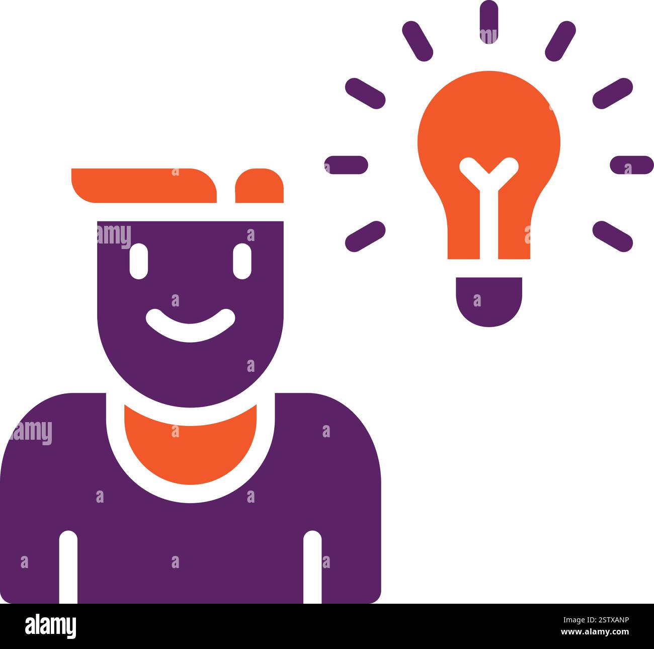 Thinking vector vectors Stock Vector Images - Alamy