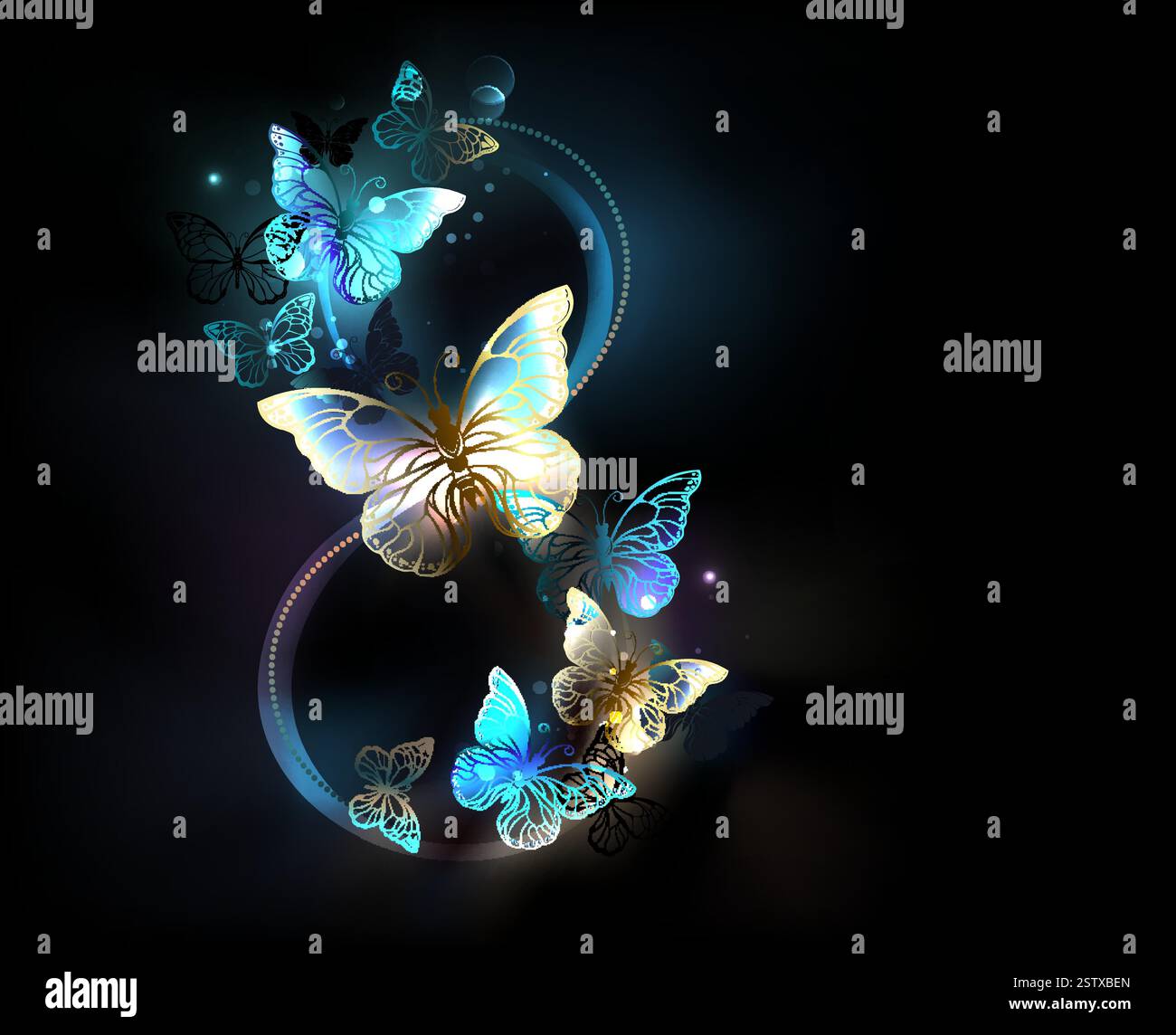 Number eight black on Stock Vector Images Alamy