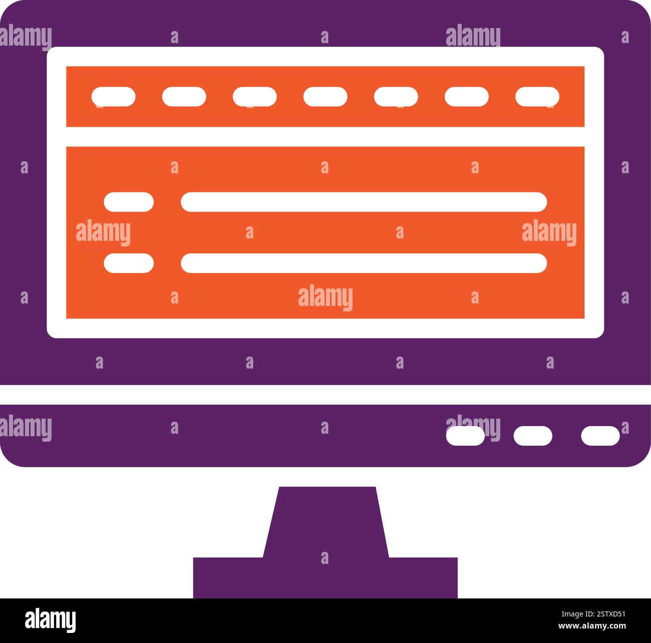 Visual design vector vectors hi-res stock photography and images - Alamy