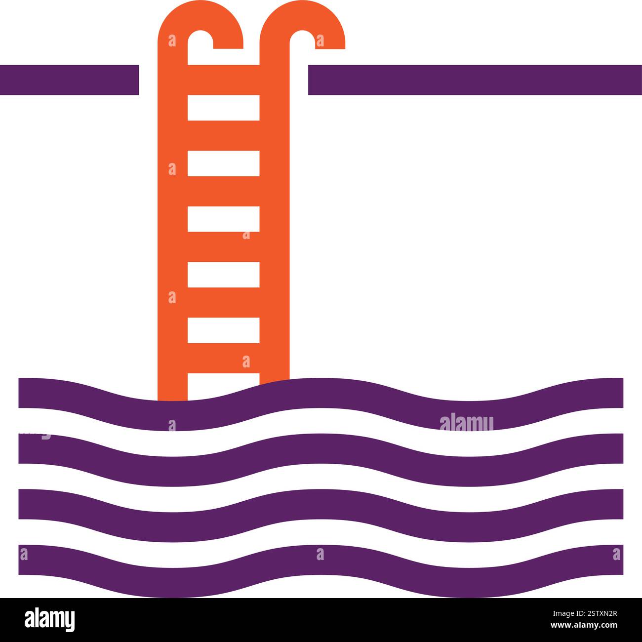 Pool Vector Icon Design Illustration Stock Vector