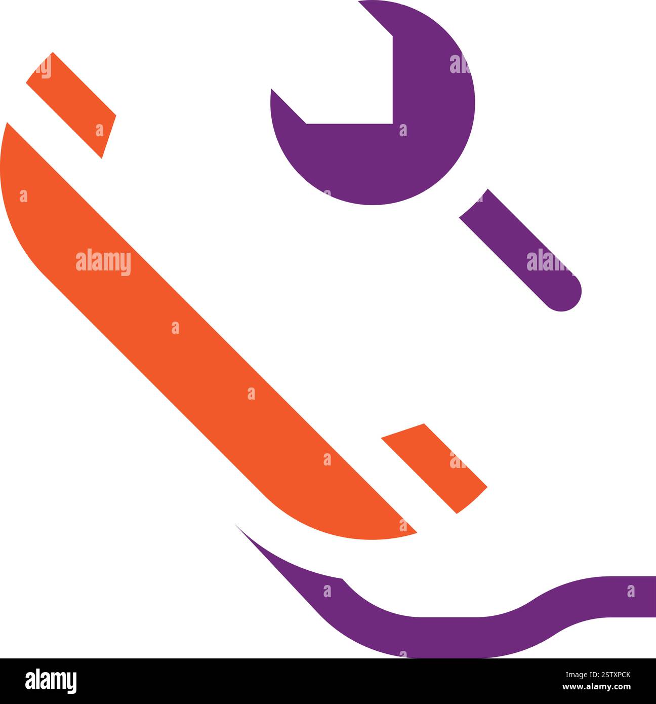 Maintenance Cal Vector Icon Design Illustration Stock Vector