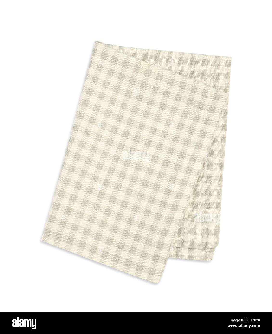 Checkered table top Cut Out Stock Images & Pictures - Alamy