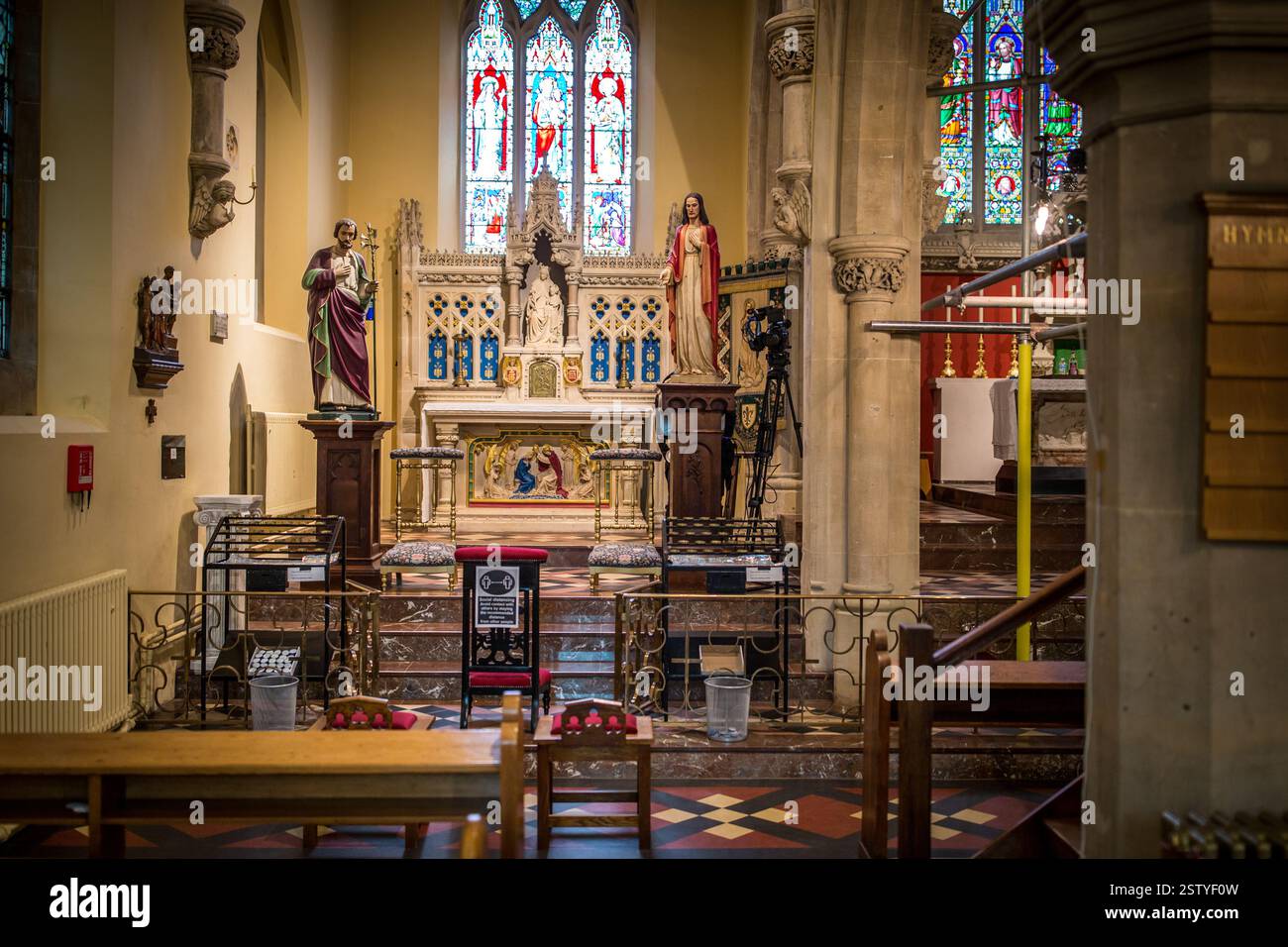 St Mary Magdalen Church, Mortlake London UK Stock Photo - Alamy