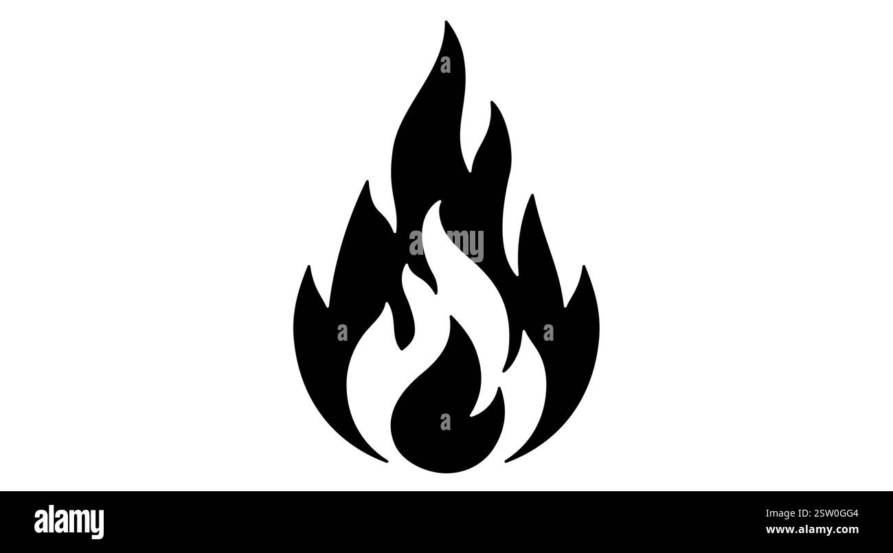 Fire, flame, bonfire. Flame fire icon Stock Vector Image & Art - Alamy