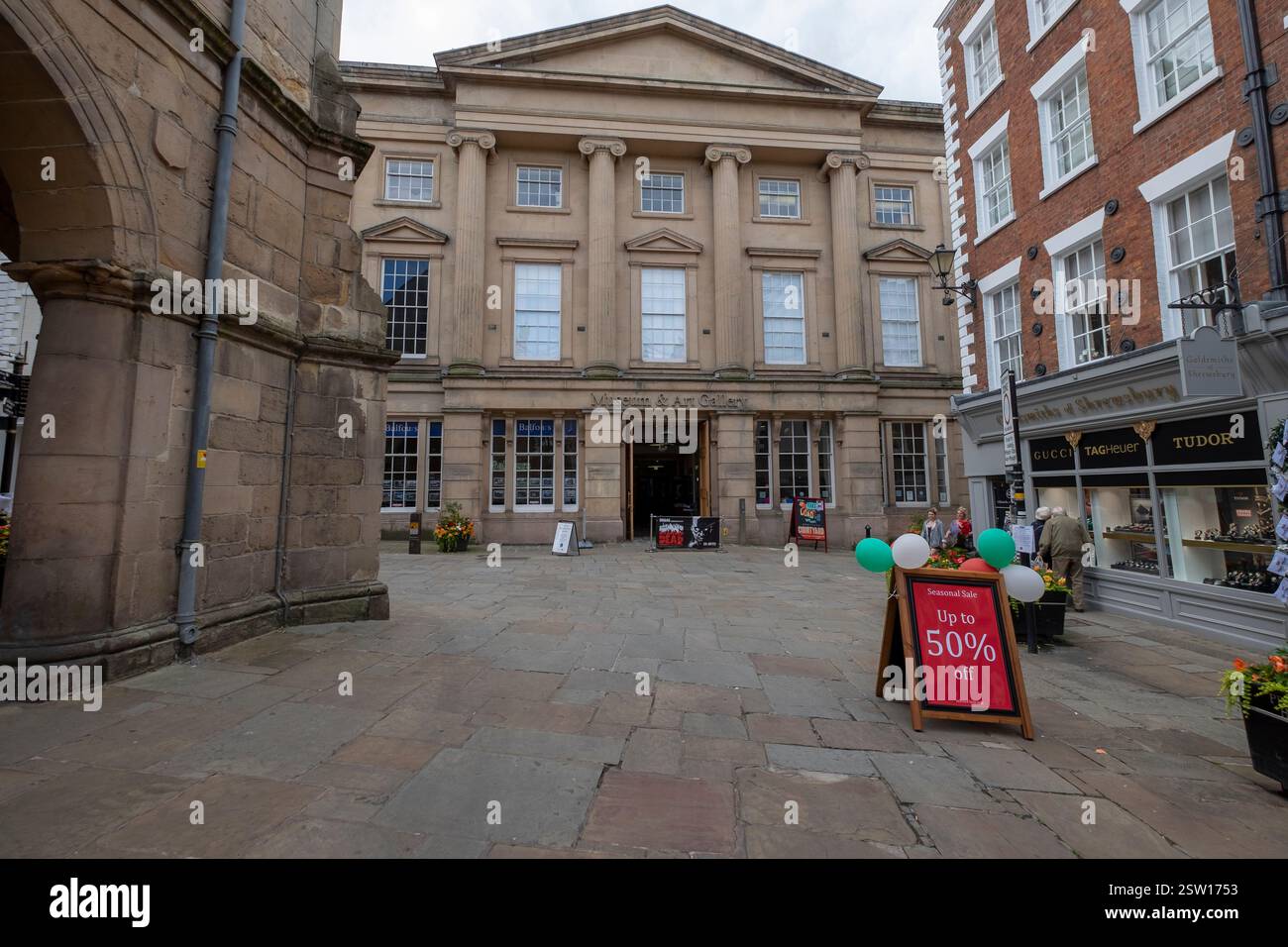 Shrewsbury Shropshire Stock Photo