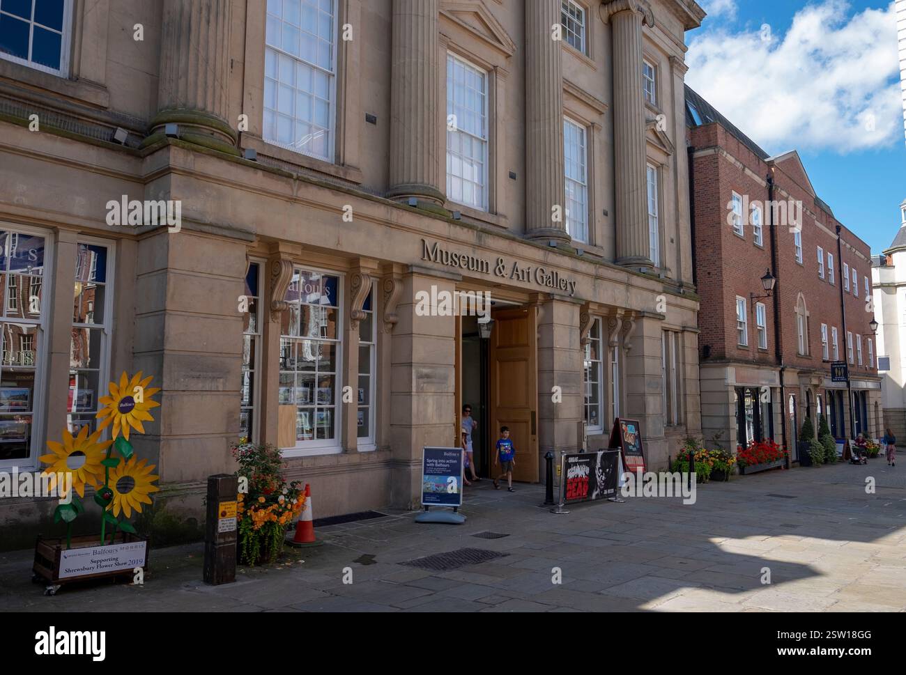 Shrewsbury Shropshire Stock Photo