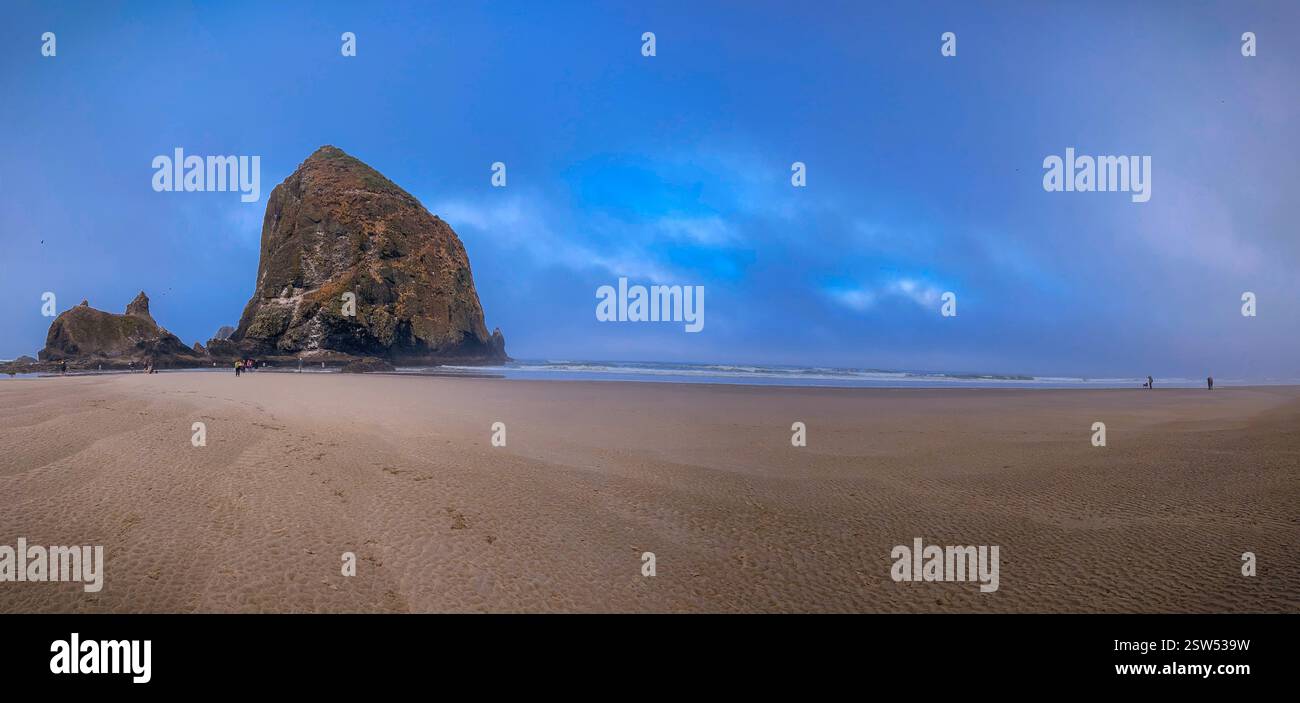 Haystack Rock, Cannon Beach, Oregon - Smartphone Captured Stock Image