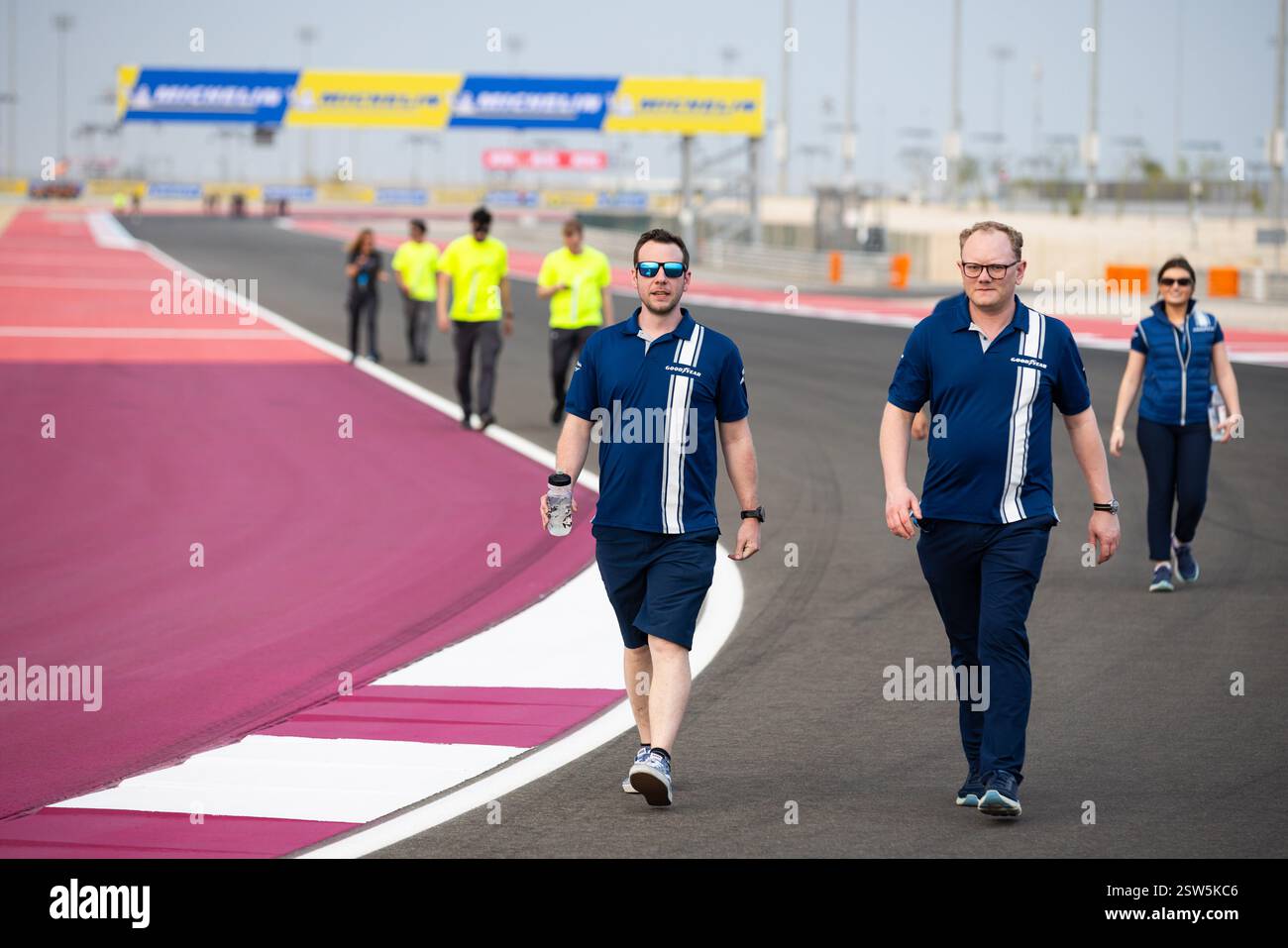 Trackwalk Goodyear staff trackwalk during the Prologue of the 2025 FIA World ...