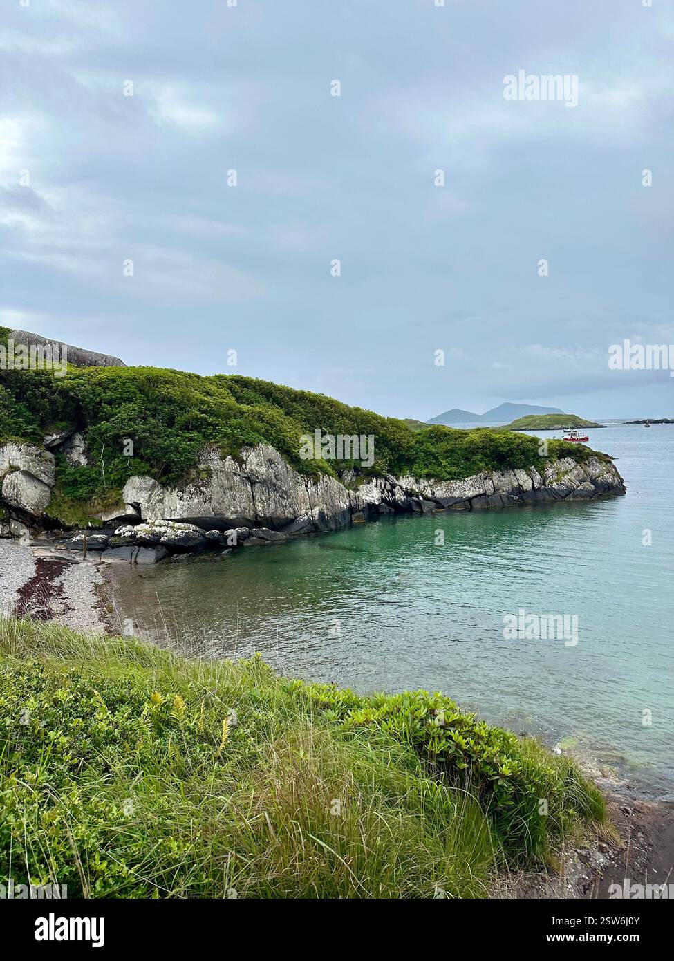 Irish Coastline - Smartphone Captured Stock Image