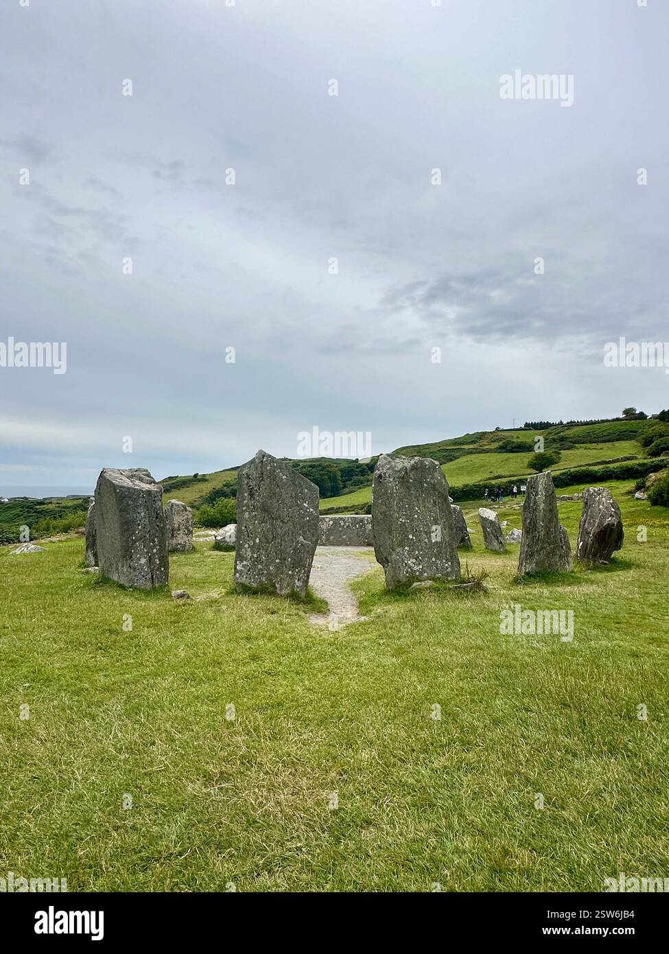 Irish Stone Circle - Smartphone Captured Stock Image