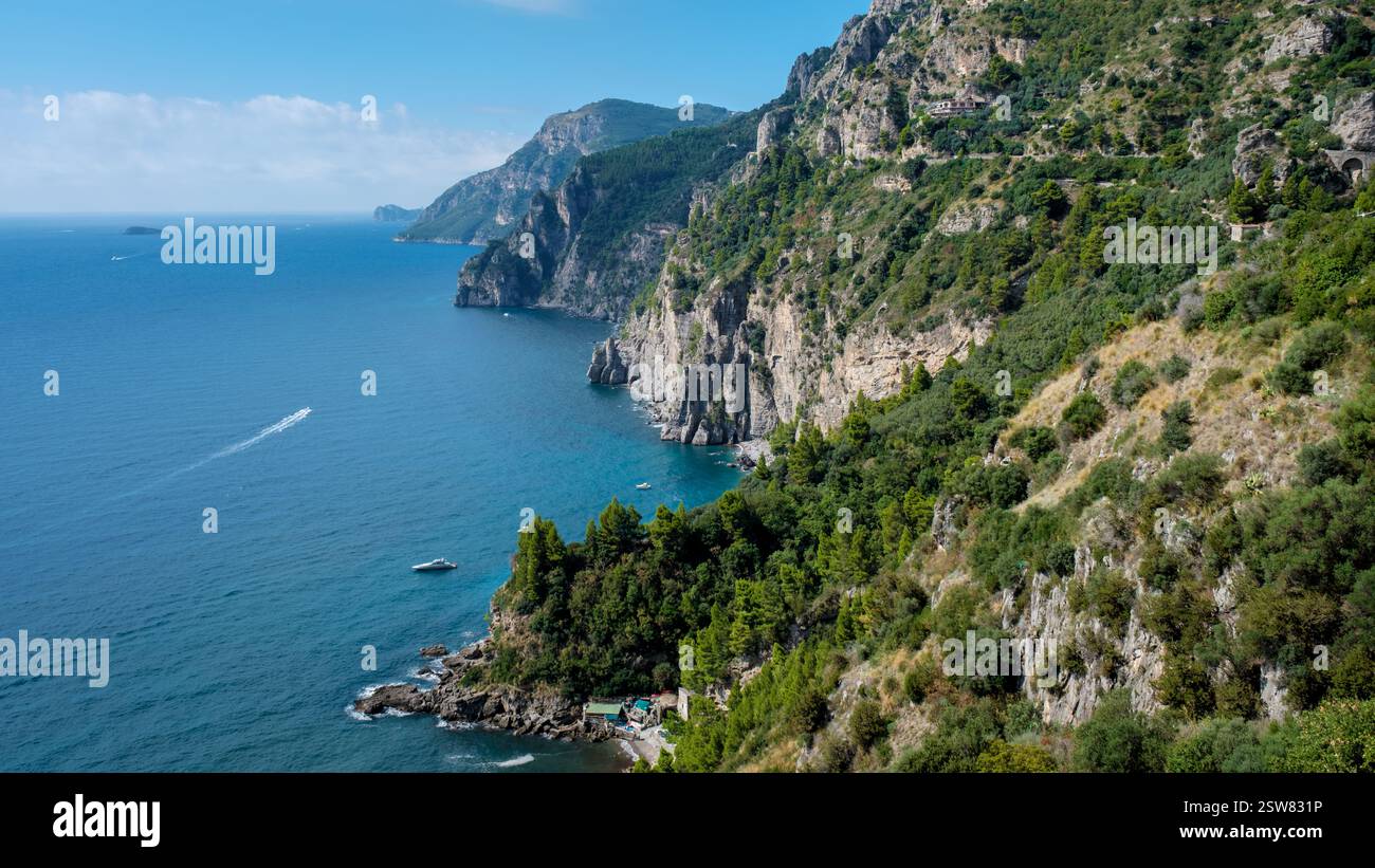 Discovering the breathtaking cliffs and azure waters of the Amalfi ...