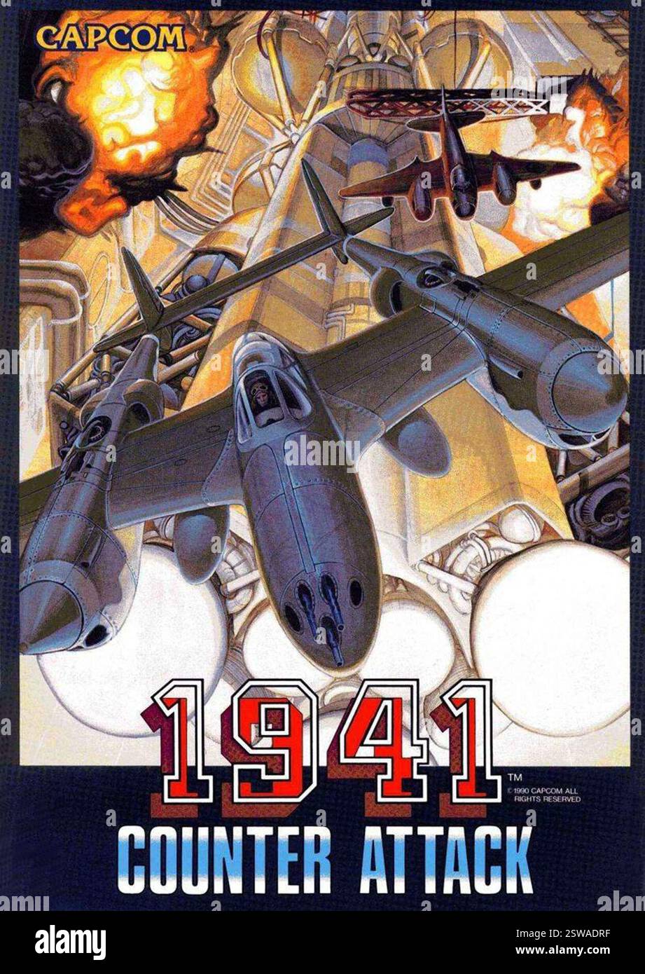 1941 Counter Attack 1990 Capcom Co Ltd Vintage arcade