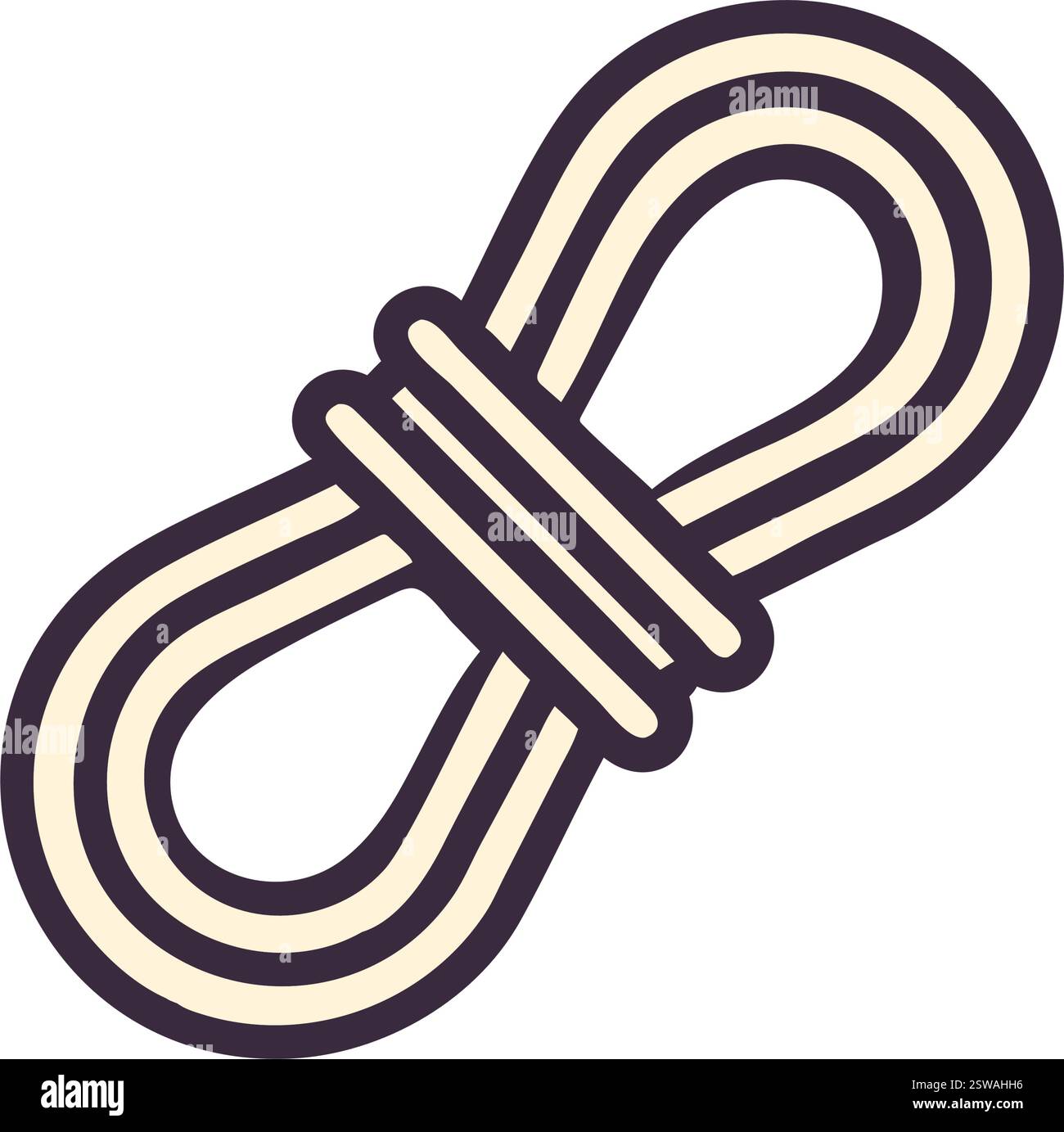 Fitness rope icon Stock Vector Image & Art - Alamy