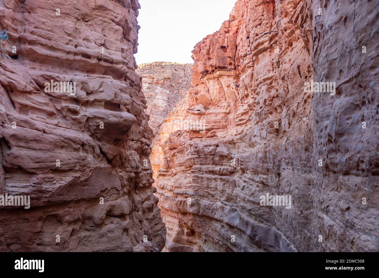Exploring the stunning rock formations and narrow pathways of Tsvetnoy ...