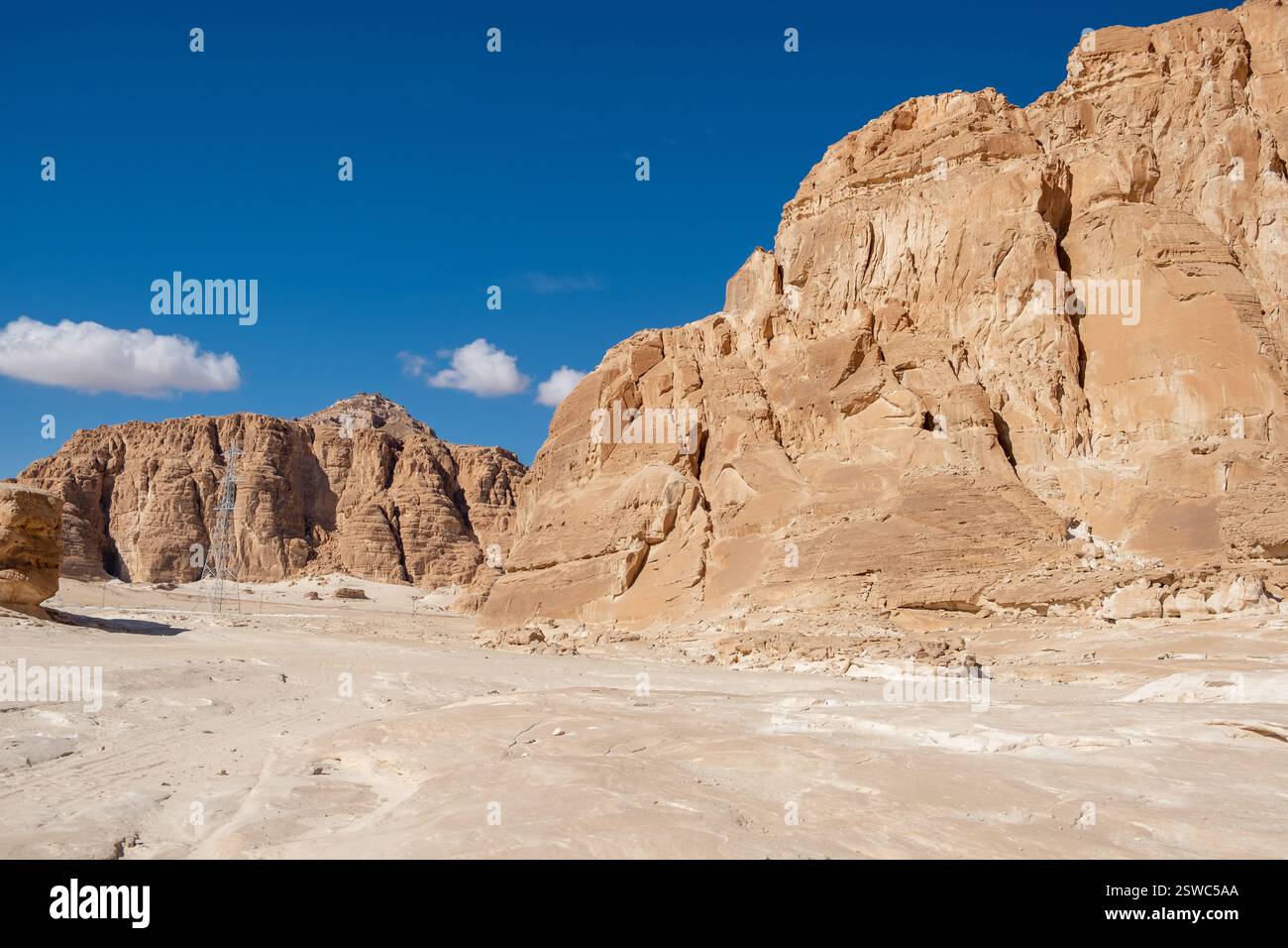 Explore the stunning rock formations of the Sinai desert in Egypt under ...