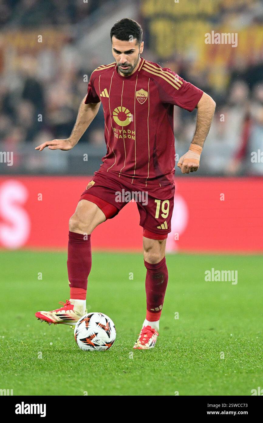20th Feb 2025, Olimpico Stadium, Rome, Italy; Uefa Europa League ...