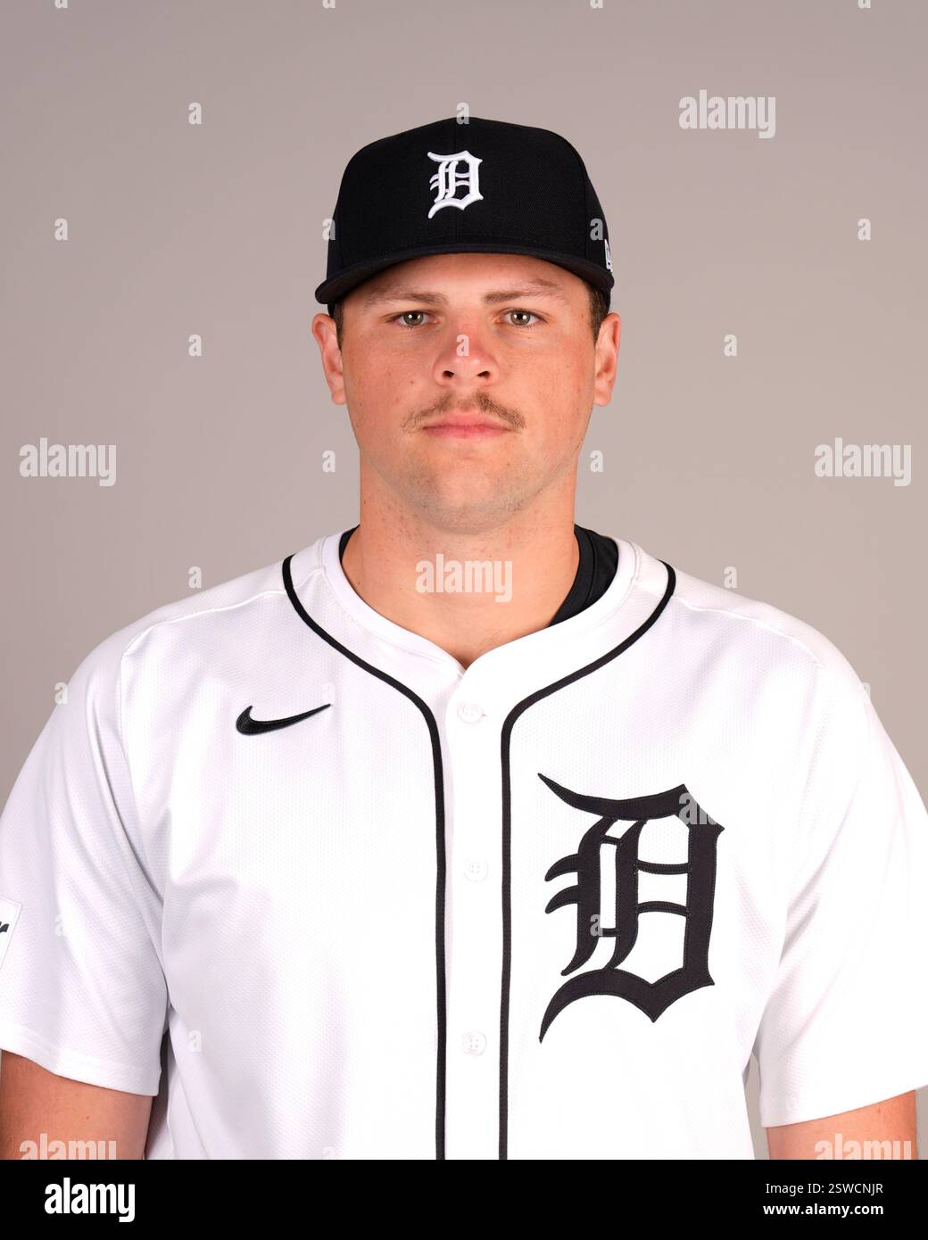 This is a 2025 photo of Brant Hurter of the Detroit Tigers baseball ...