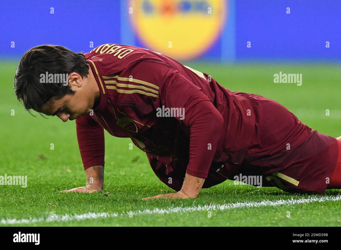 Rome, Lazio. 20th Feb, 2025. Paulo Dybala of AS Roma during the Europa ...