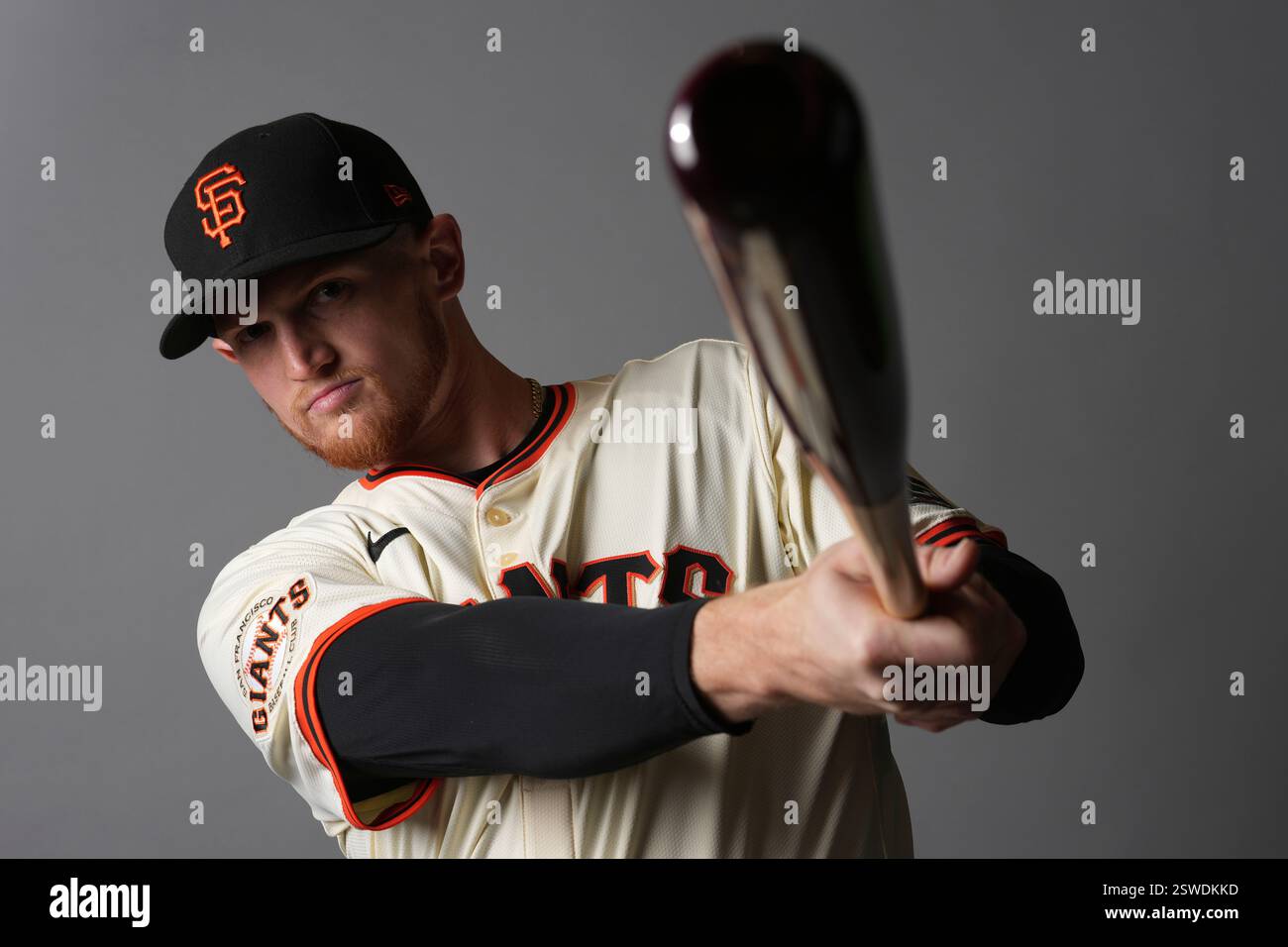 This is a 2025 photo of Sam Huff of the San Francisco Giants baseball ...