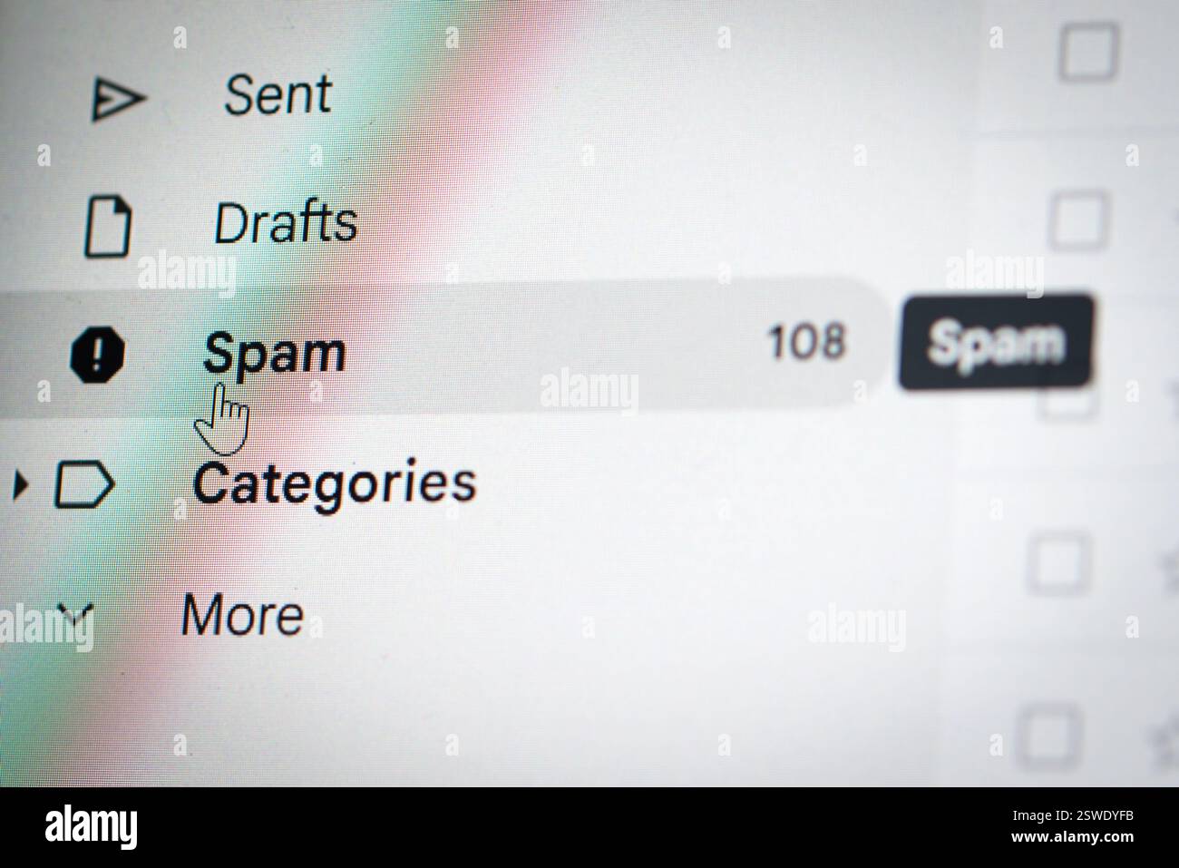 Mouse Clickers Computer Screen Folder laptop mouse hi-res stock photography and images - Alamy