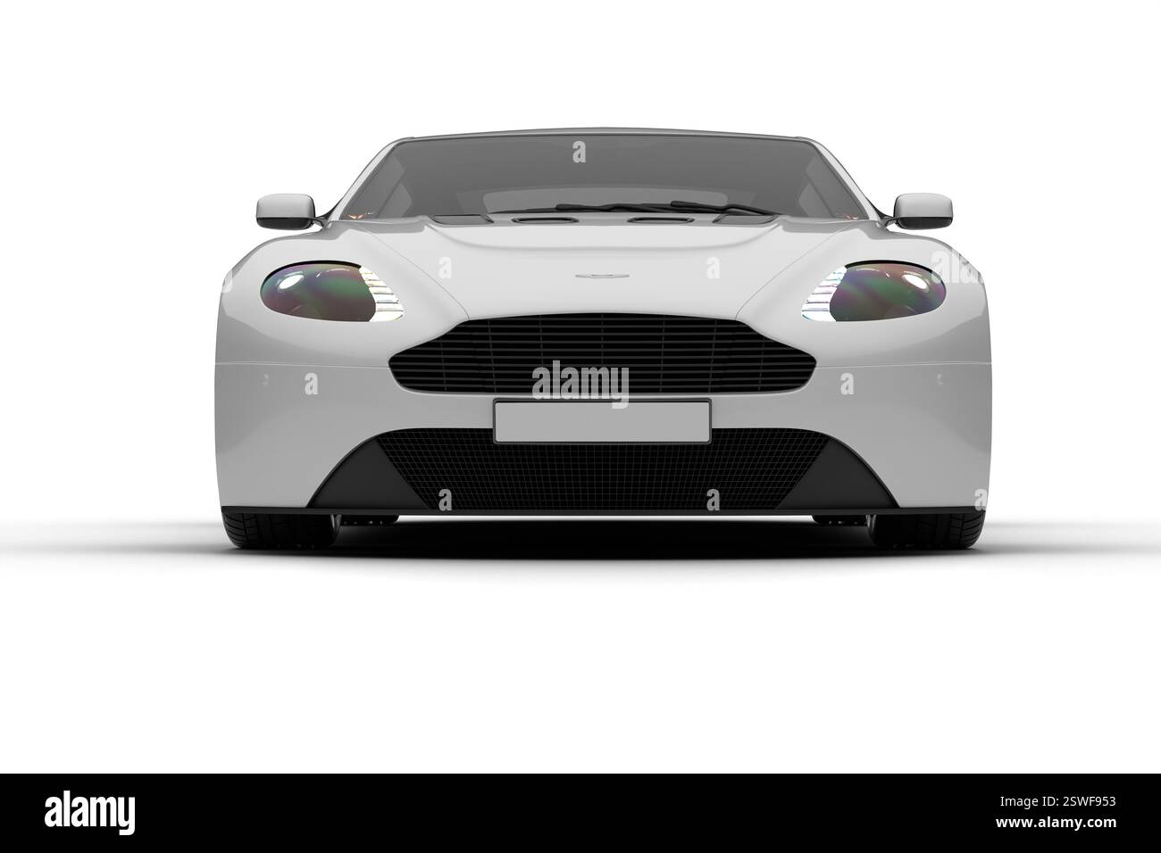 Sports cars render Cut Out Stock Images & Pictures - Alamy
