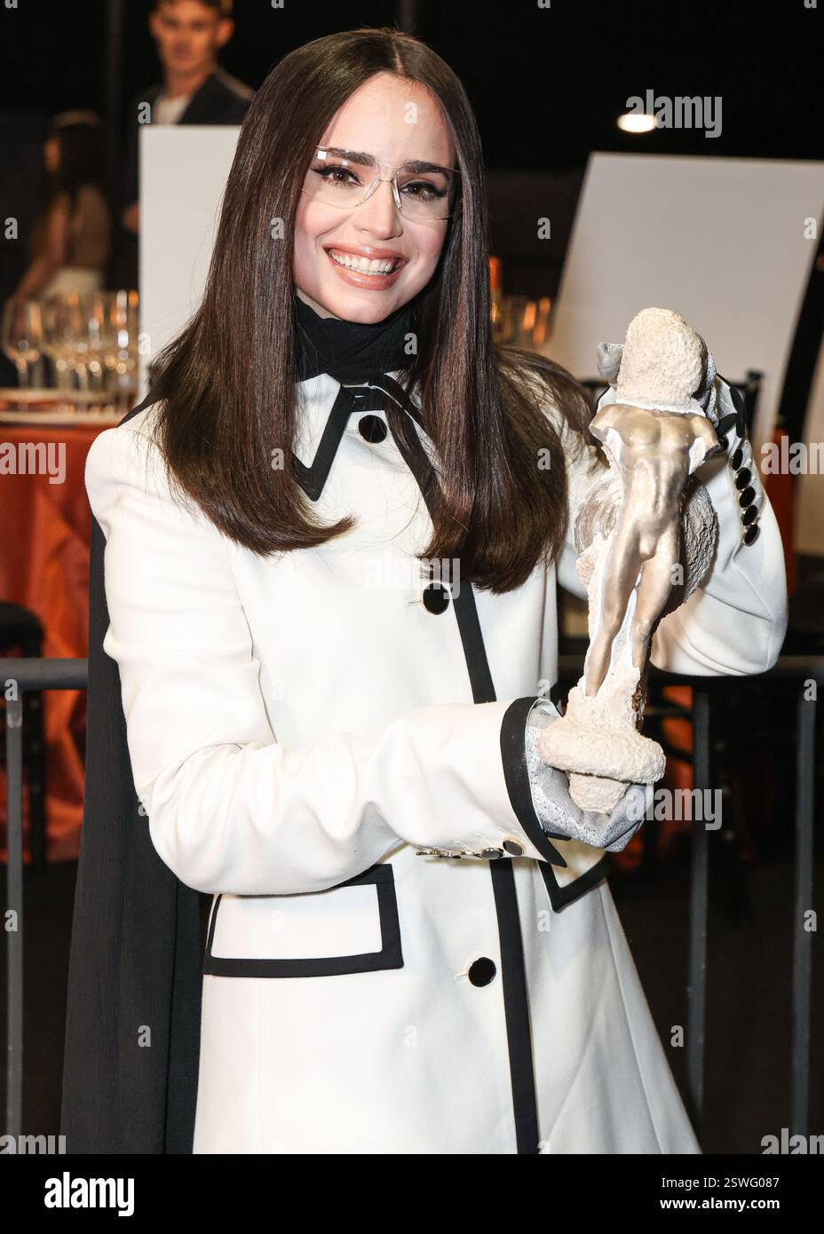 LOS ANGELES, CALIFORNIA, USA FEBRUARY 20 Sofia Carson (2025 SAG