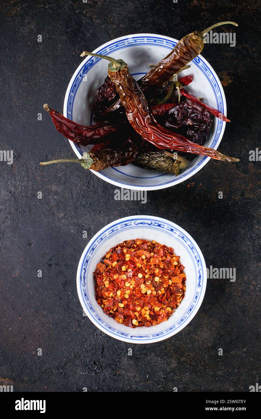 Red hot chili peppers Stock Photo