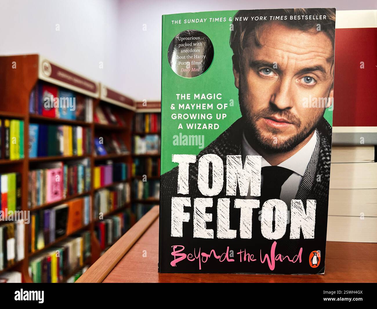 Lviv, Ukraine February 20, 2025 Tom Felton,Beyond the Wand. The