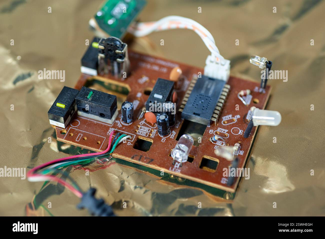Electronic circuit Stock Photo