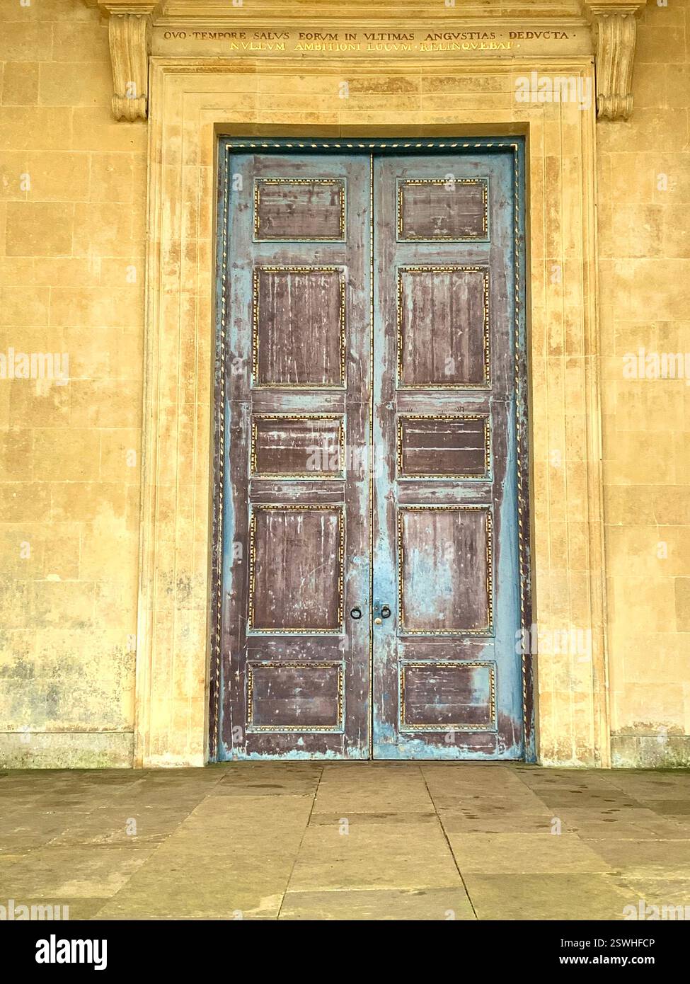 Stowe School Stowe Landscape Gardens Northamptonshire UK British old pupils Pupil boarding school history historic games plants trees rear lion - Smartphone Captured Stock Image