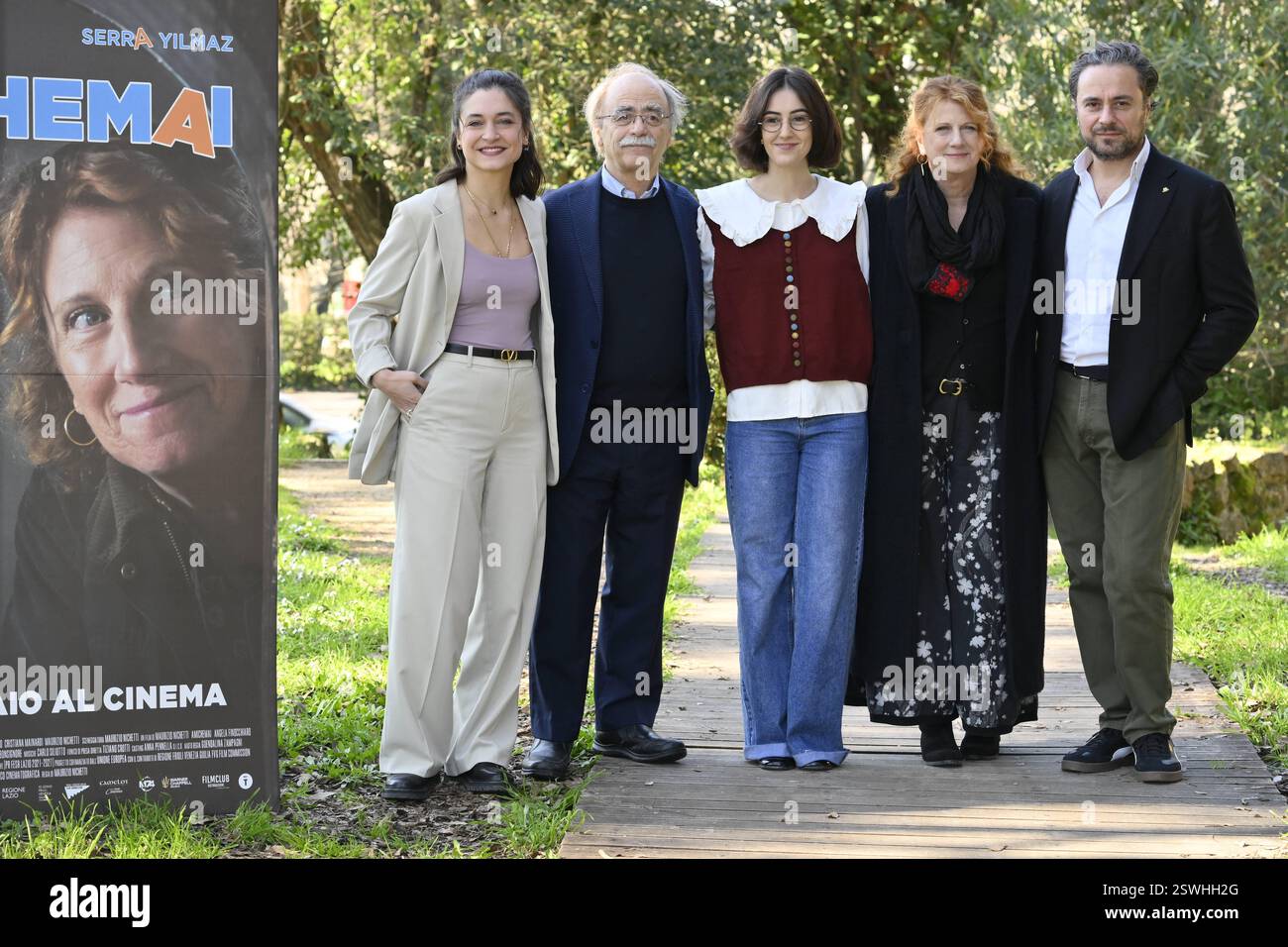 Rome, Italy. 21st Feb, 2025. Rome: Casa del cinema. Photocall film ...