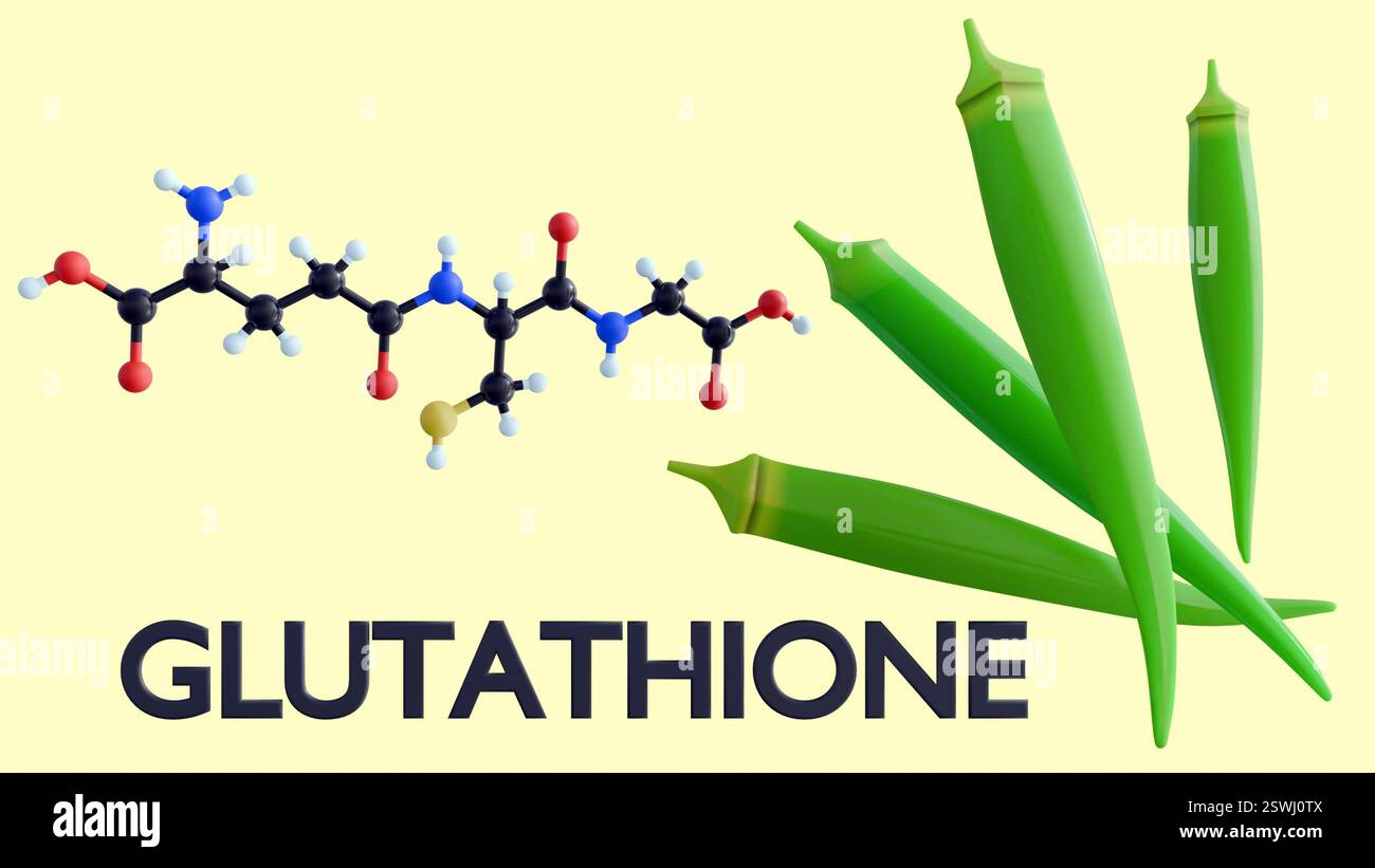 okra glutathione Okra plantation hi-res stock photography and images