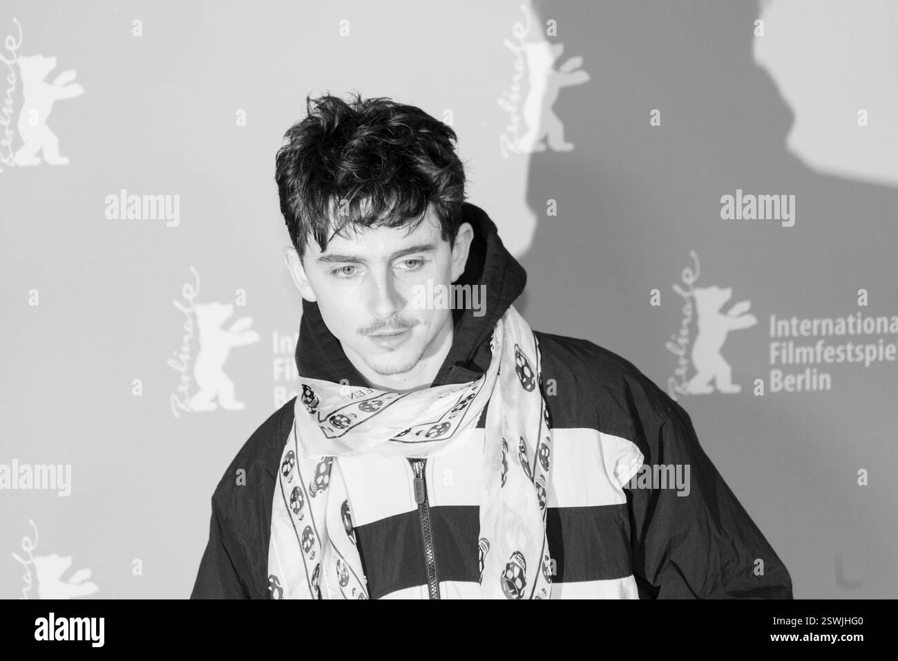 Actor timothée chalamet Black and White Stock Photos & Images - Alamy