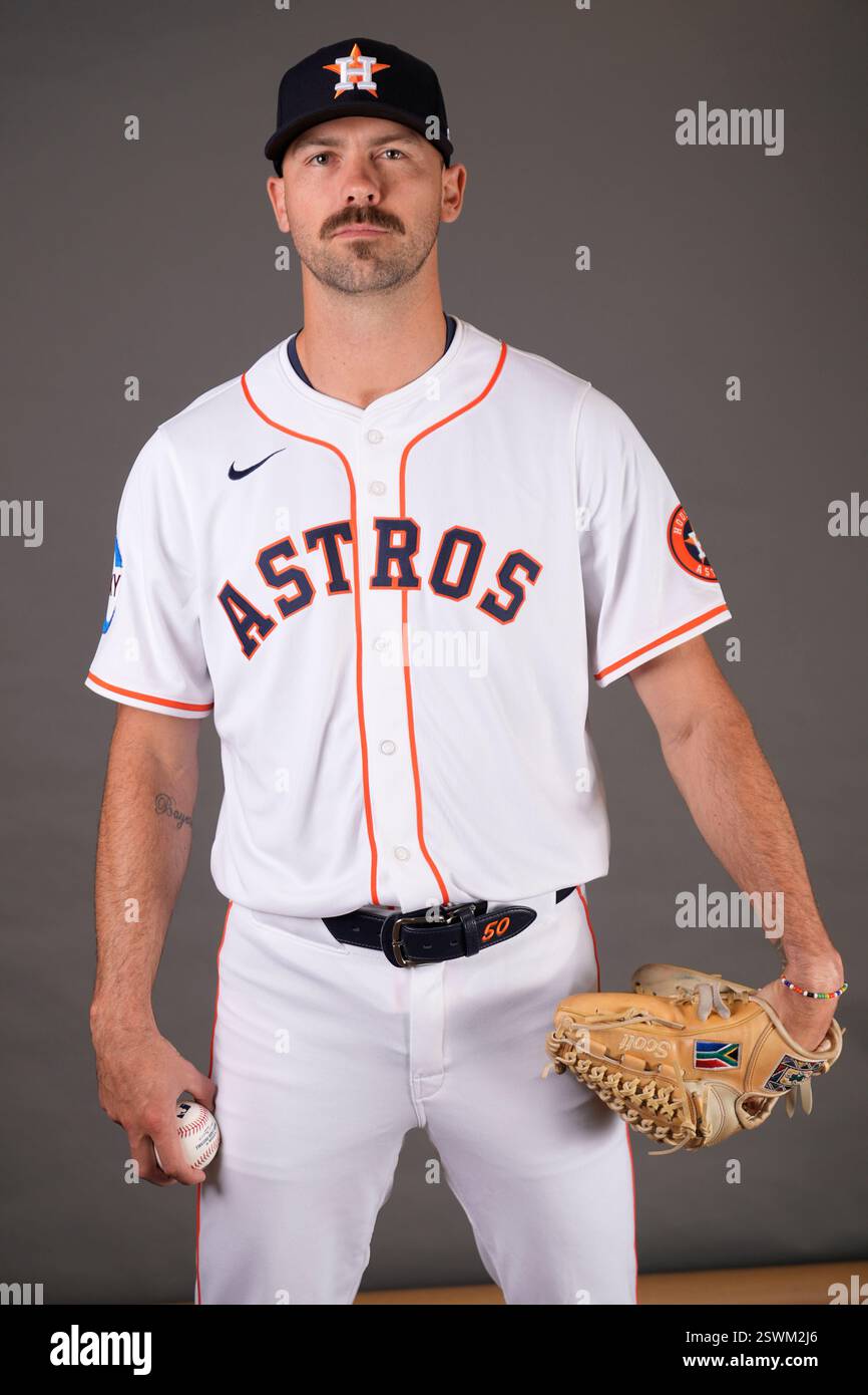 T. Scott Houston Astros pitcher Tayler Scott poses during photo day at the team ...