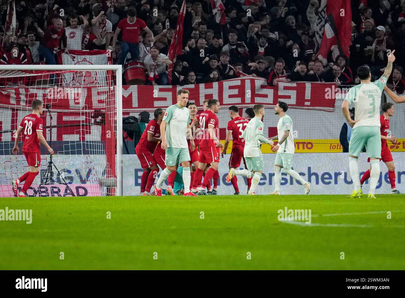 Deutschland Fu ball 1 Bundesliga Saison 2024 2025 23 Spieltag SC 