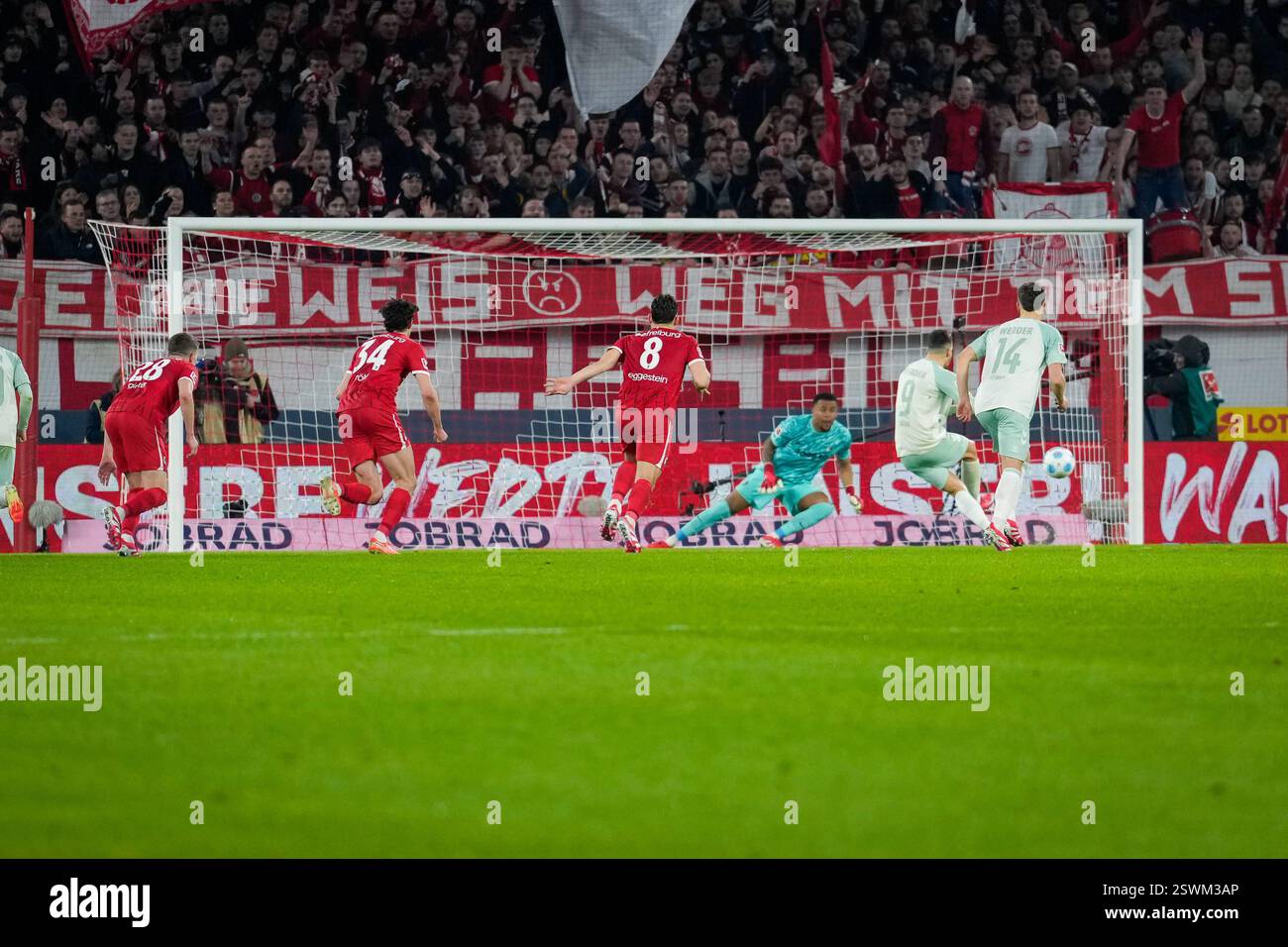 Deutschland Fu ball 1 Bundesliga Saison 2024 2025 23 Spieltag SC 