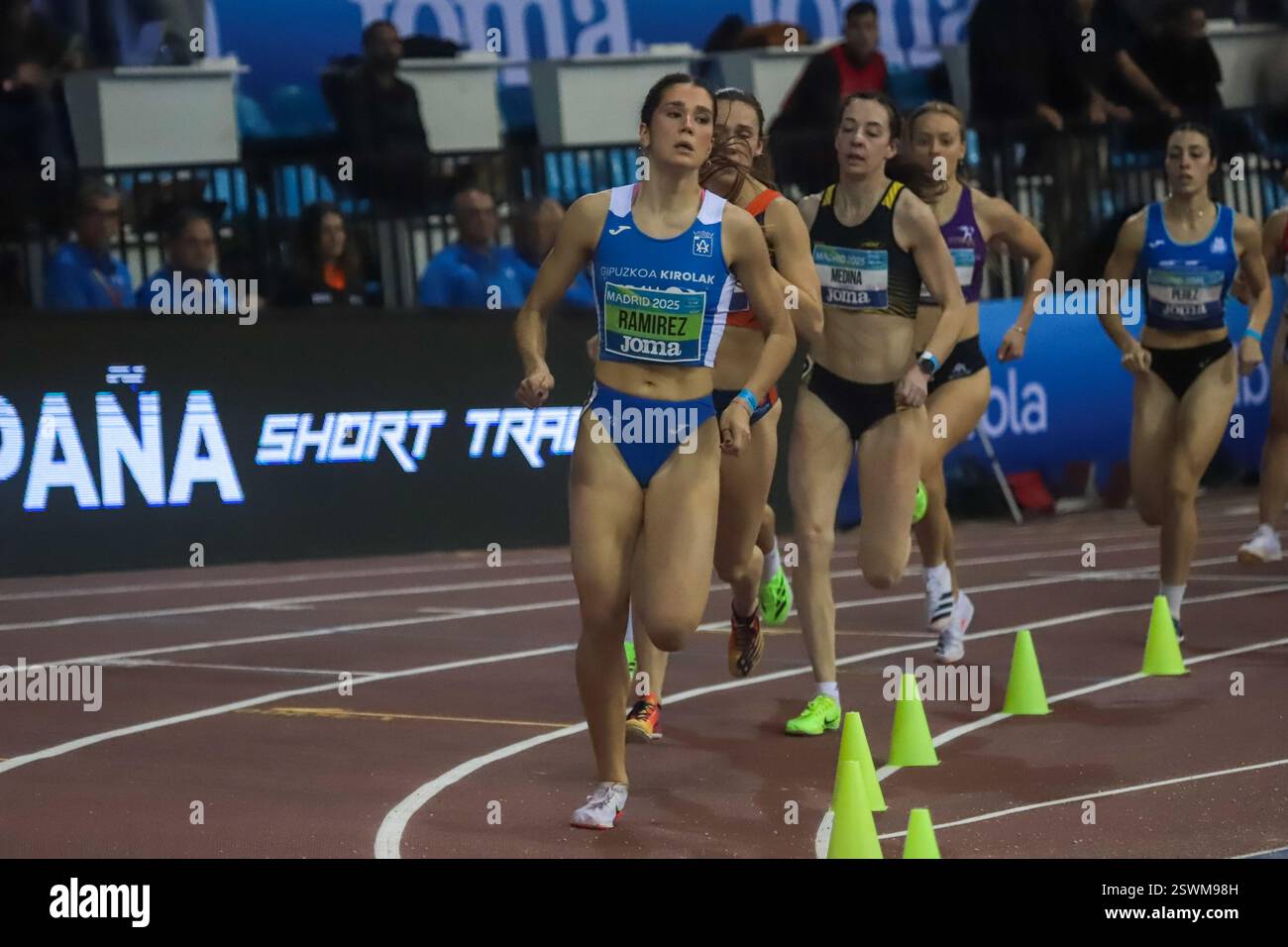 Madrid, Spain, 21st February, 2025: The athlete, Alba Ramírez (At. San ...