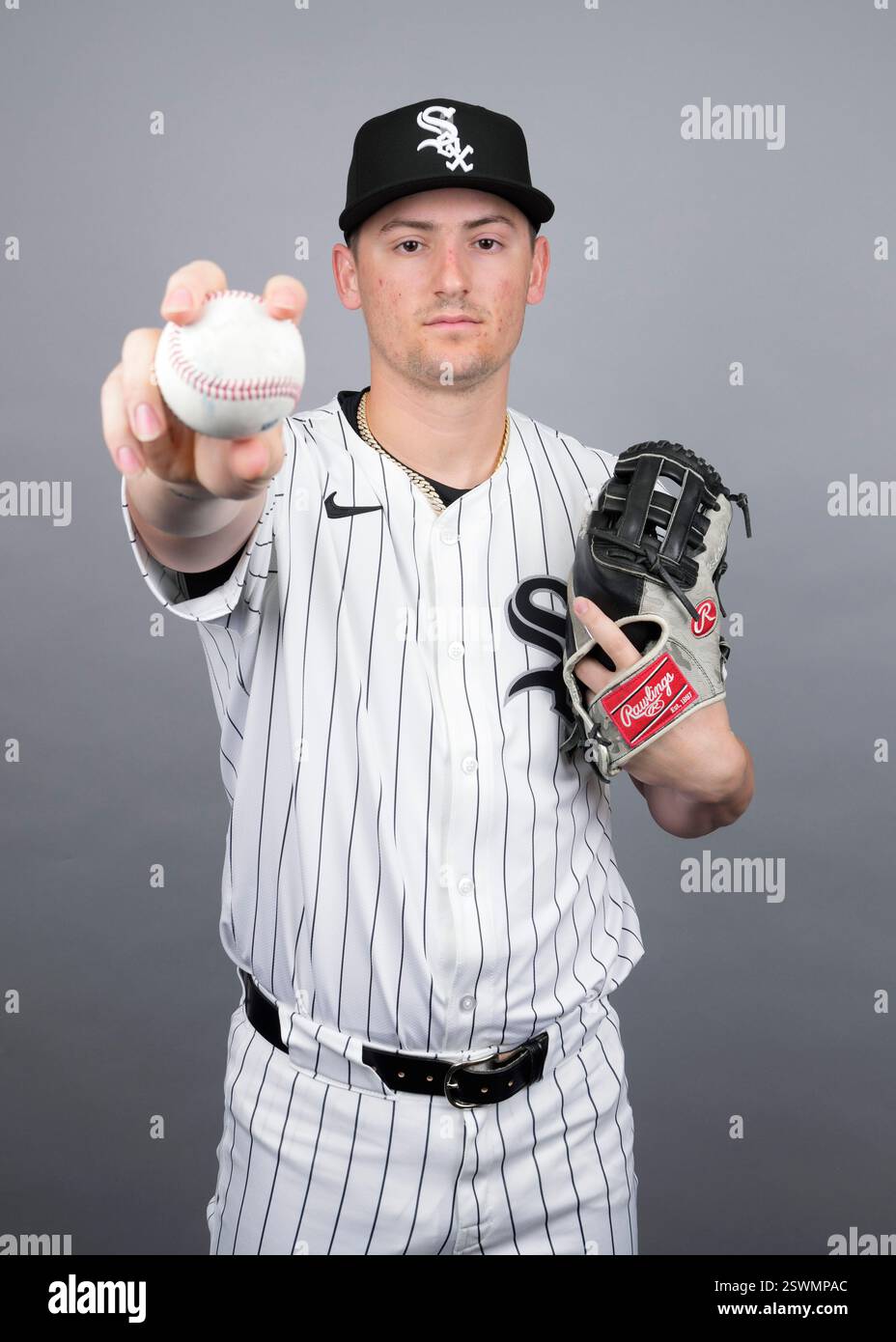 This is a 2025 photo of infielder Colson Montgomery of the Chicago ...