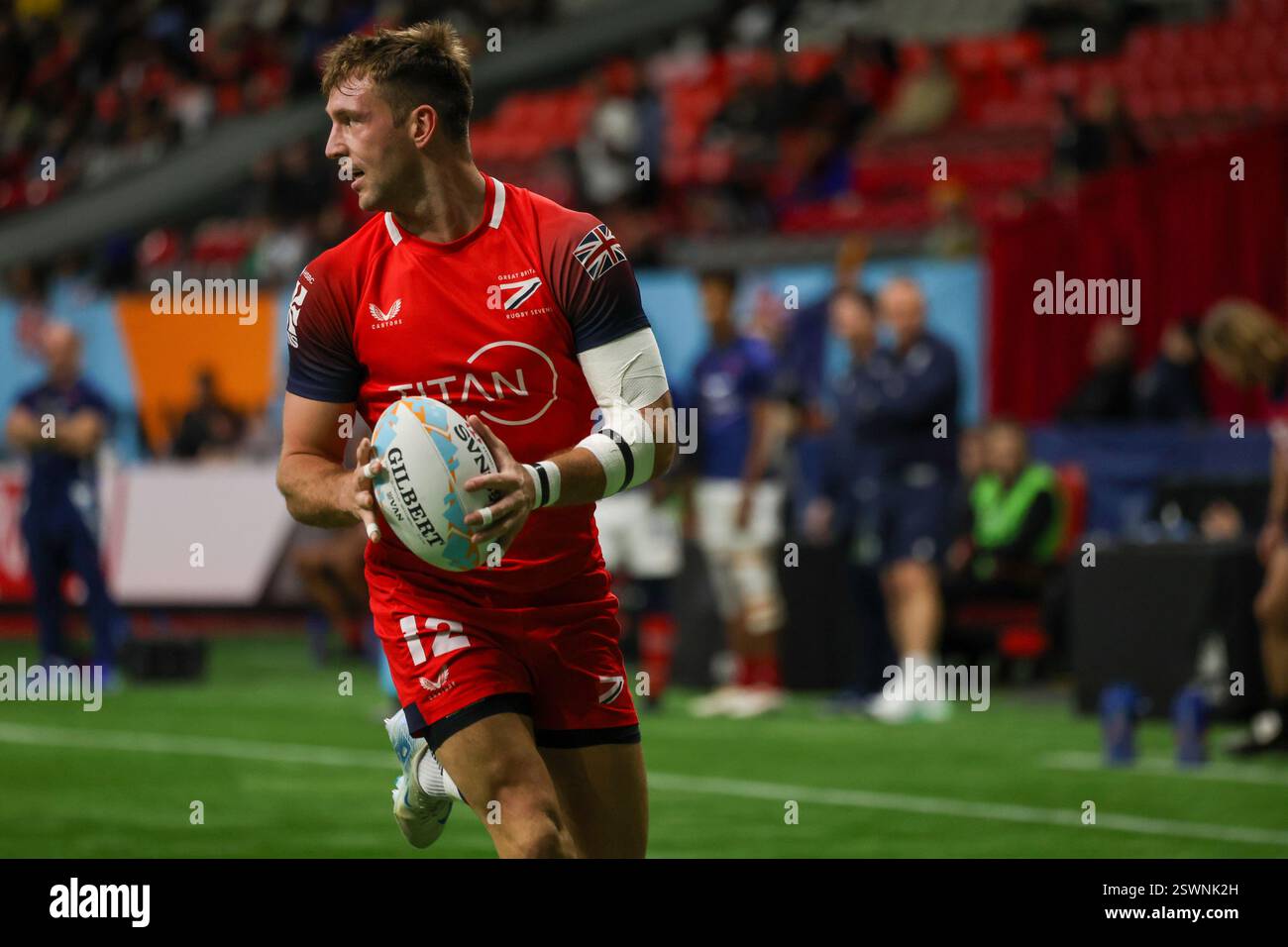 Wire Rugby Vancouver, Vancouver, Bc, Canada. 21st Feb, 2025. World Rugby Sevens ...