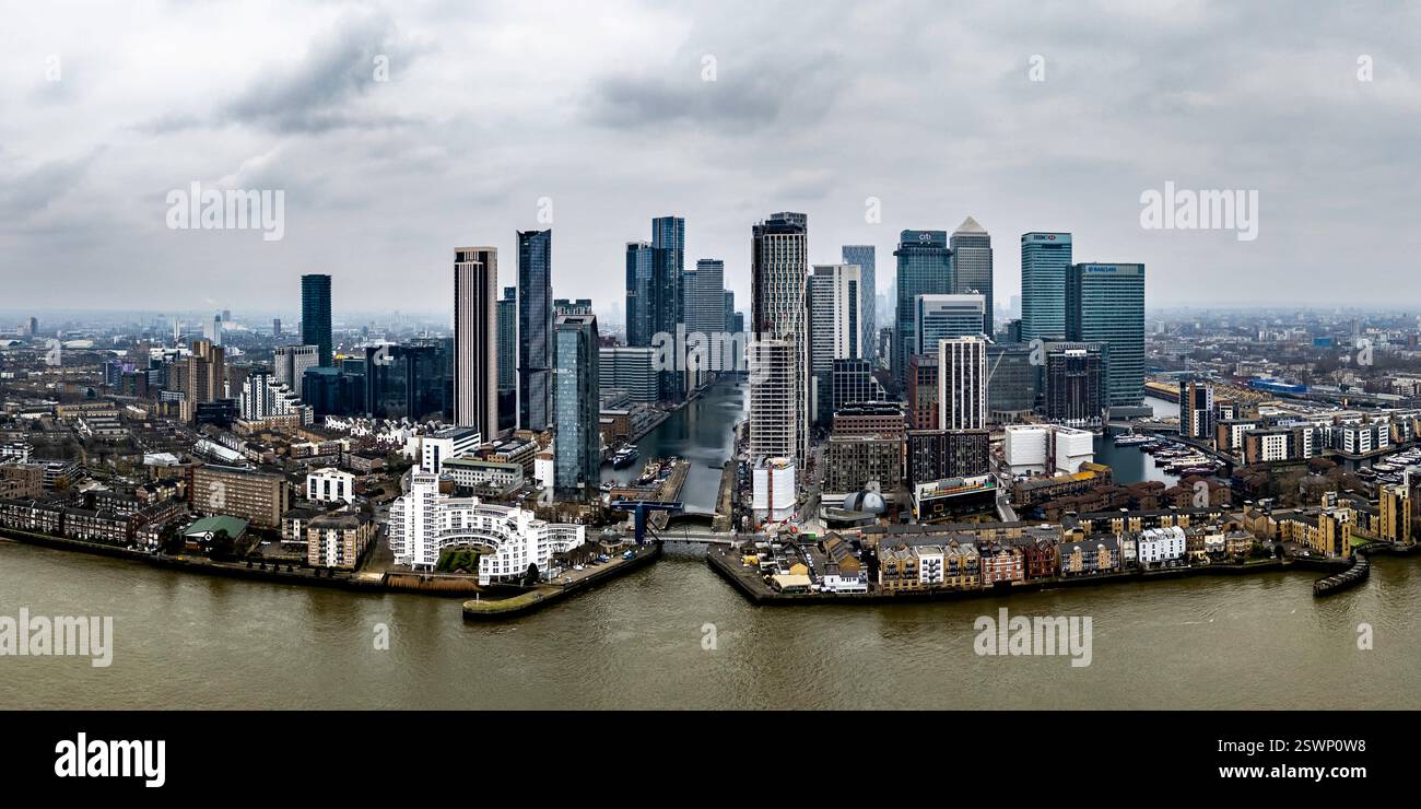 Canary Wharf, Tower Hamlets, London, England, UK. Stock Photo