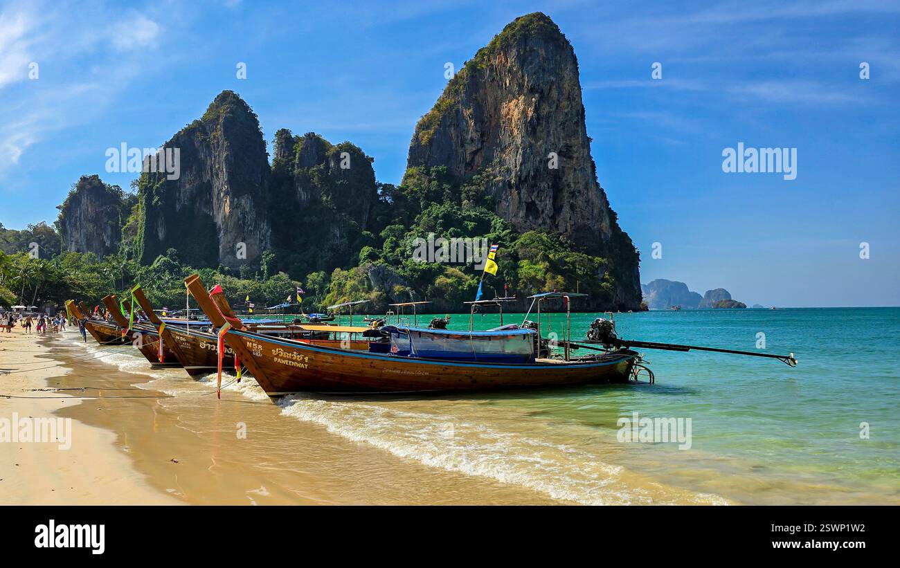 krabi-thailand-31-january-2025-clear-turquoise-waters-and-golden-sands